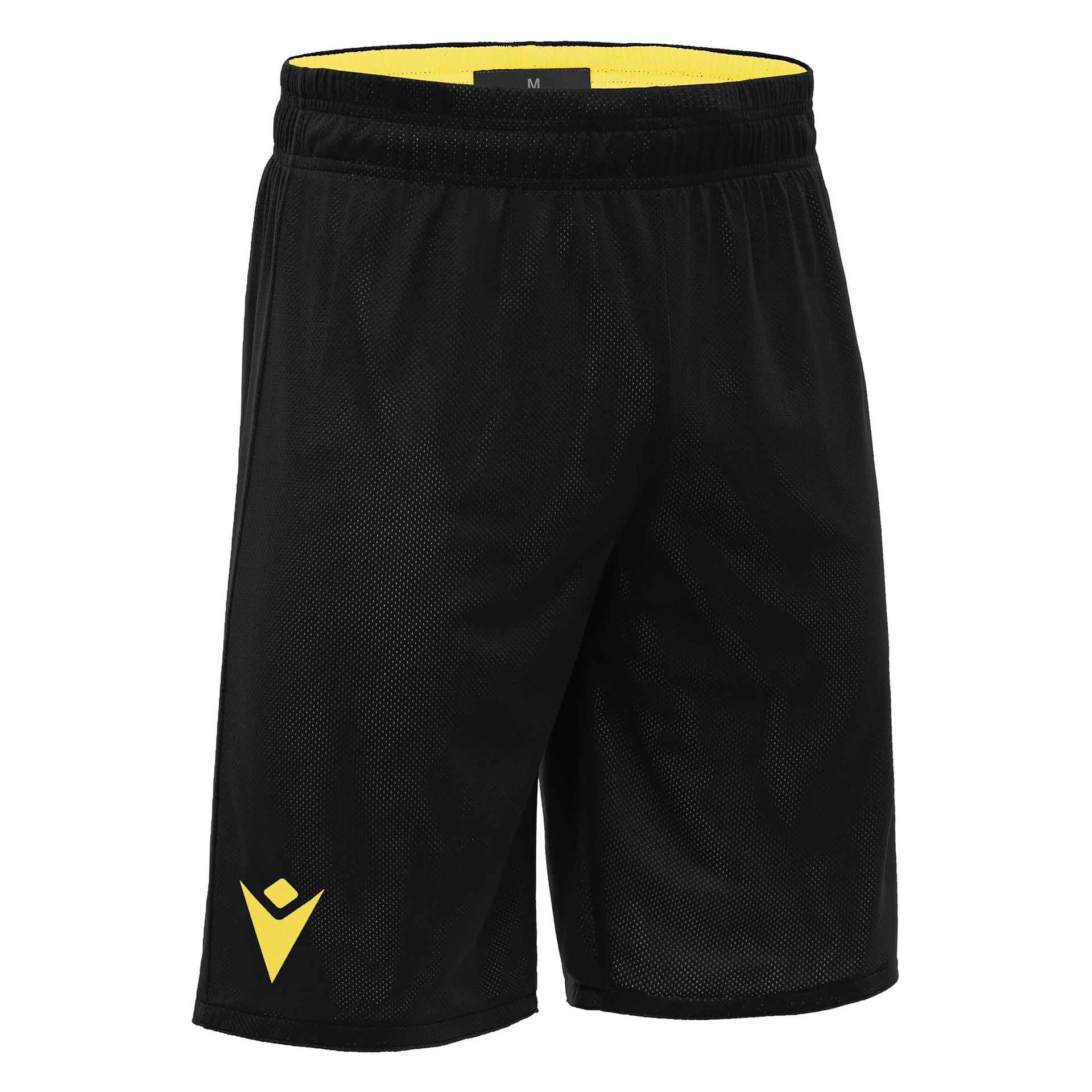 Macron Denver reversible short - zwart/geel