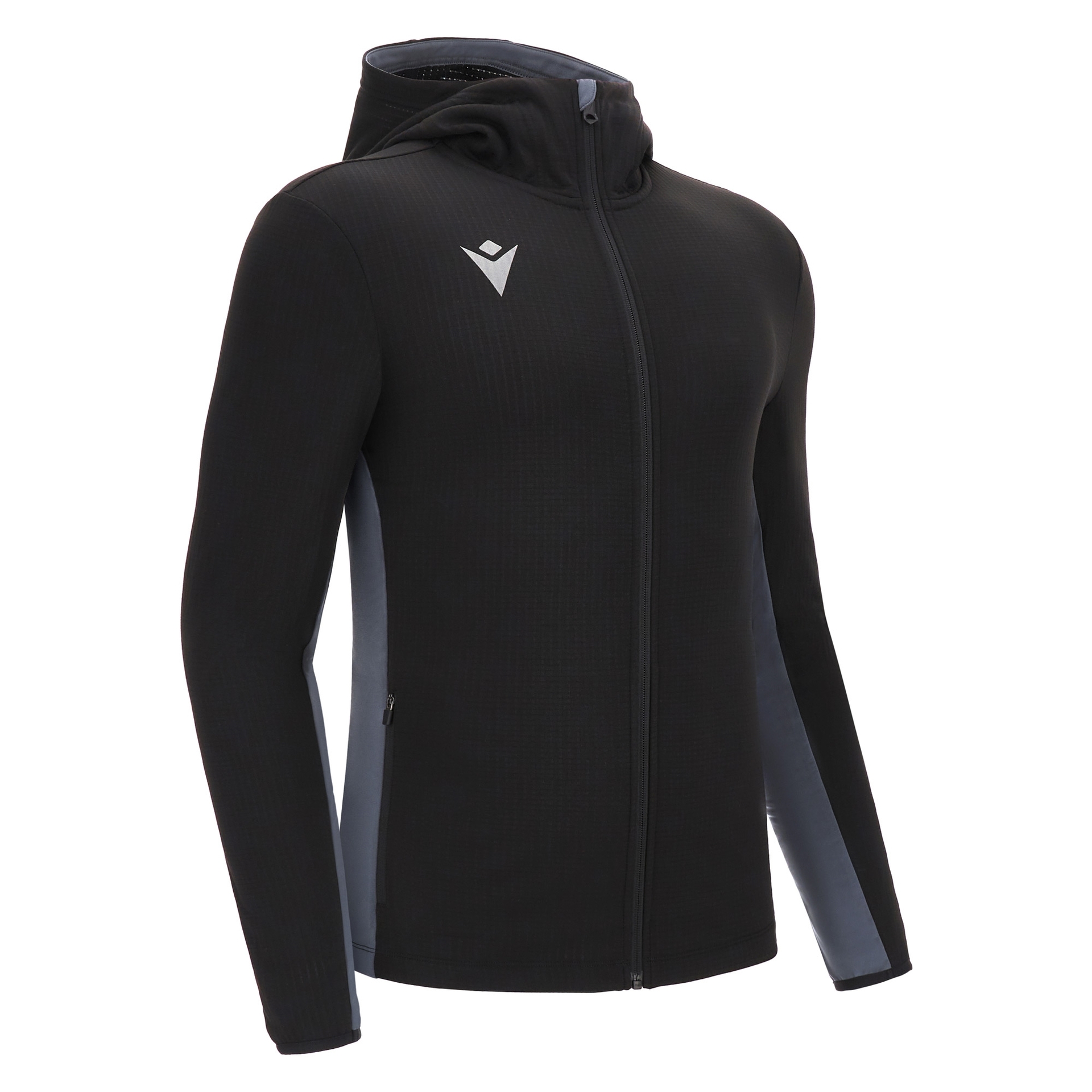 Macron Success hoodie full zip - zwart, foto 2 van 6