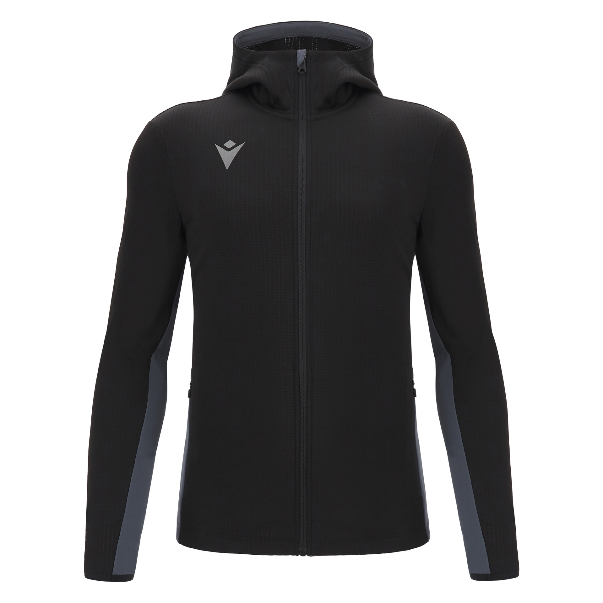 Macron Success hoodie full zip - zwart