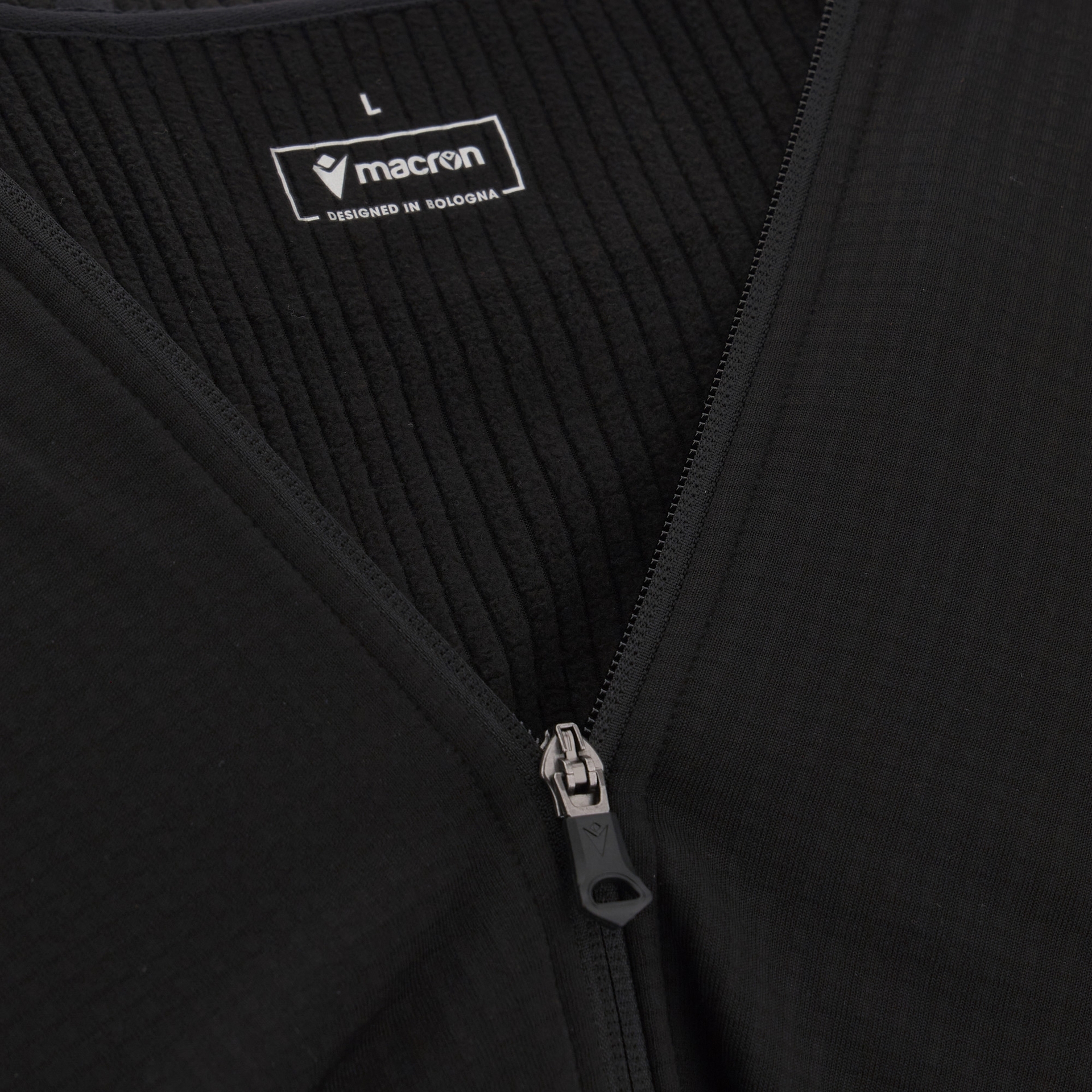Macron Success hoodie full zip - zwart, foto 6 van 6