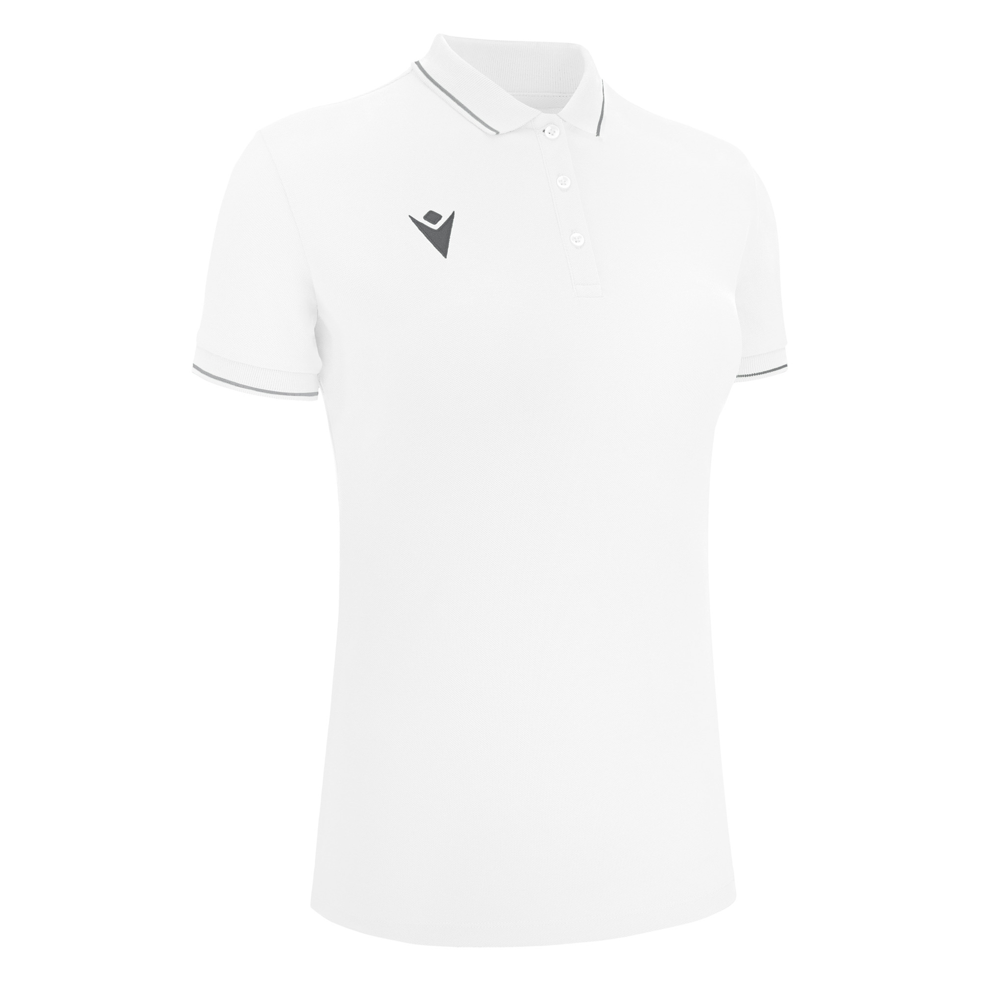 Macron Waltz polo - wit