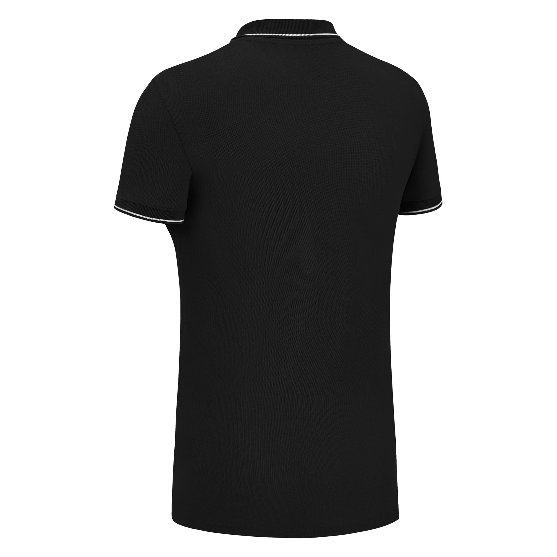 Macron Waltz polo - zwart, foto 3 van 6