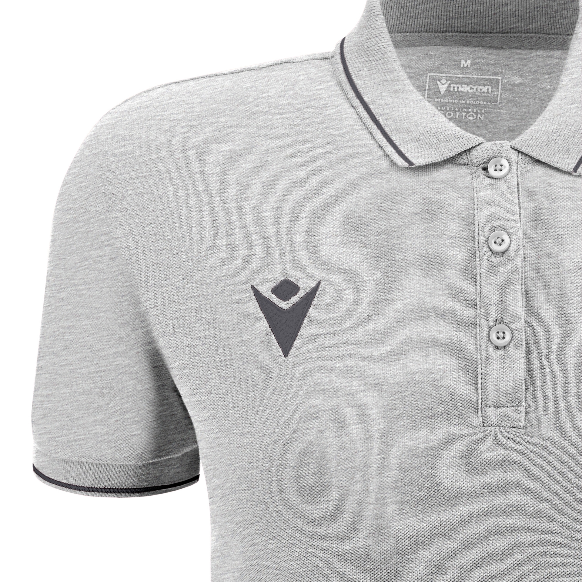 Macron Waltz polo - grijs, foto 4 van 6