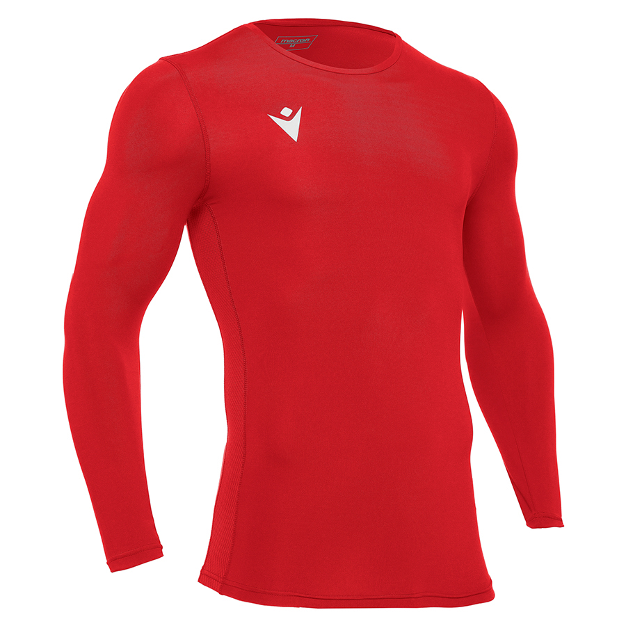 vv Bareveld - Macron Holly Dri Fit thermoshirt - rood, foto 2 van 5