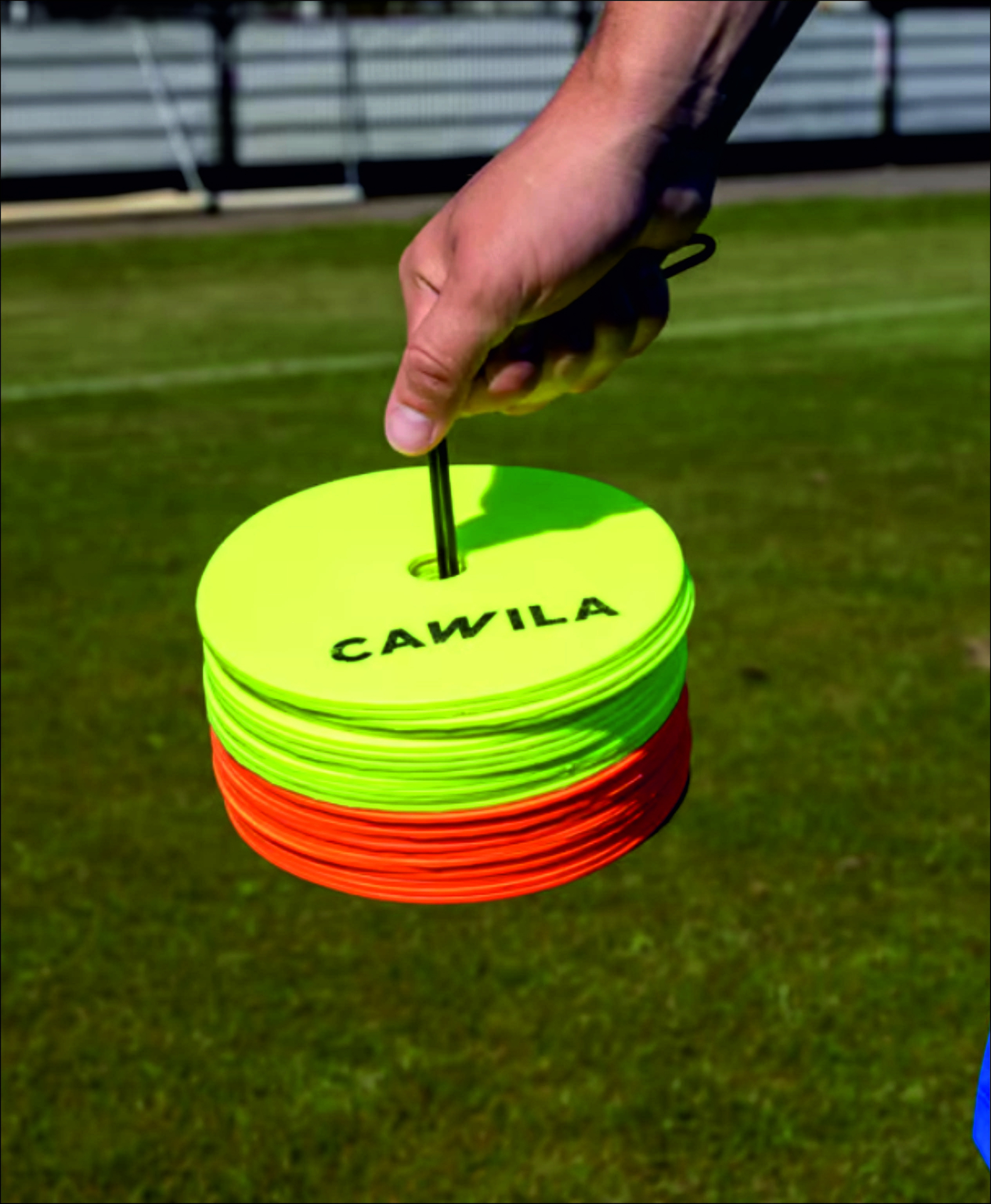 Cawila floormarker - set 10 stuks - kleur blauw, foto 3 van 3