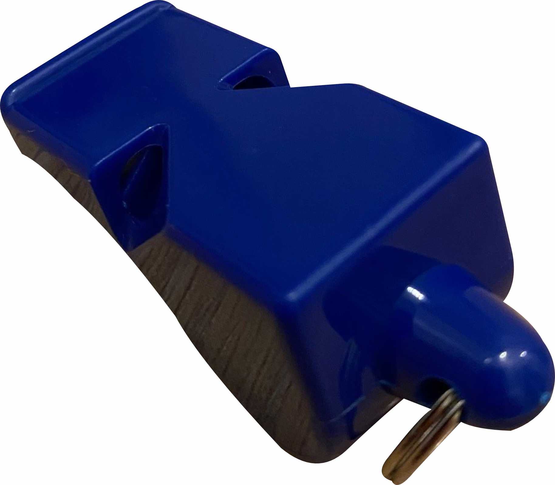 Classic scheidsrechter fluit - blauw, foto 2 van 3