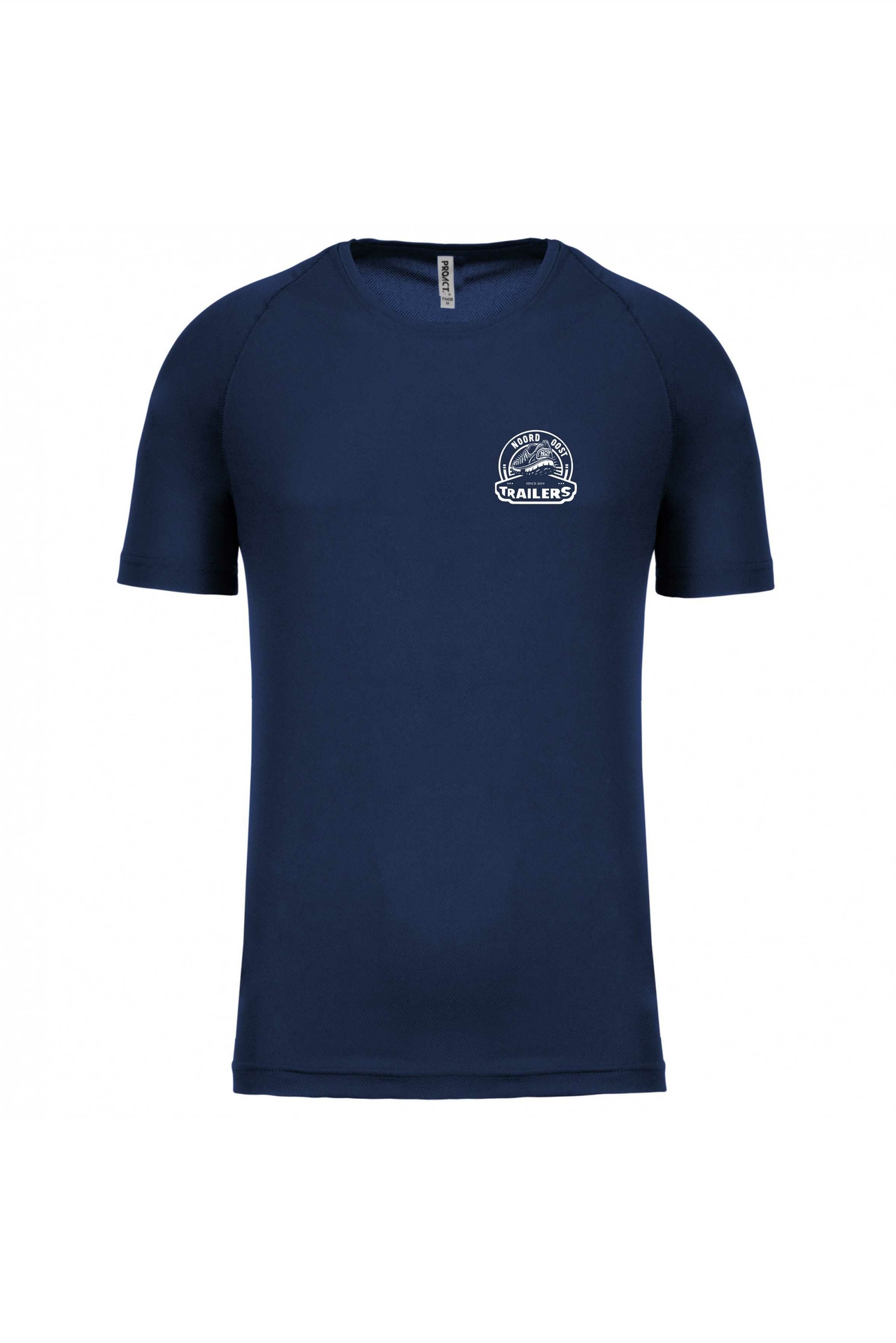 Noord Oost Trailers - Functioneel Sportshirt Quickdry - navy