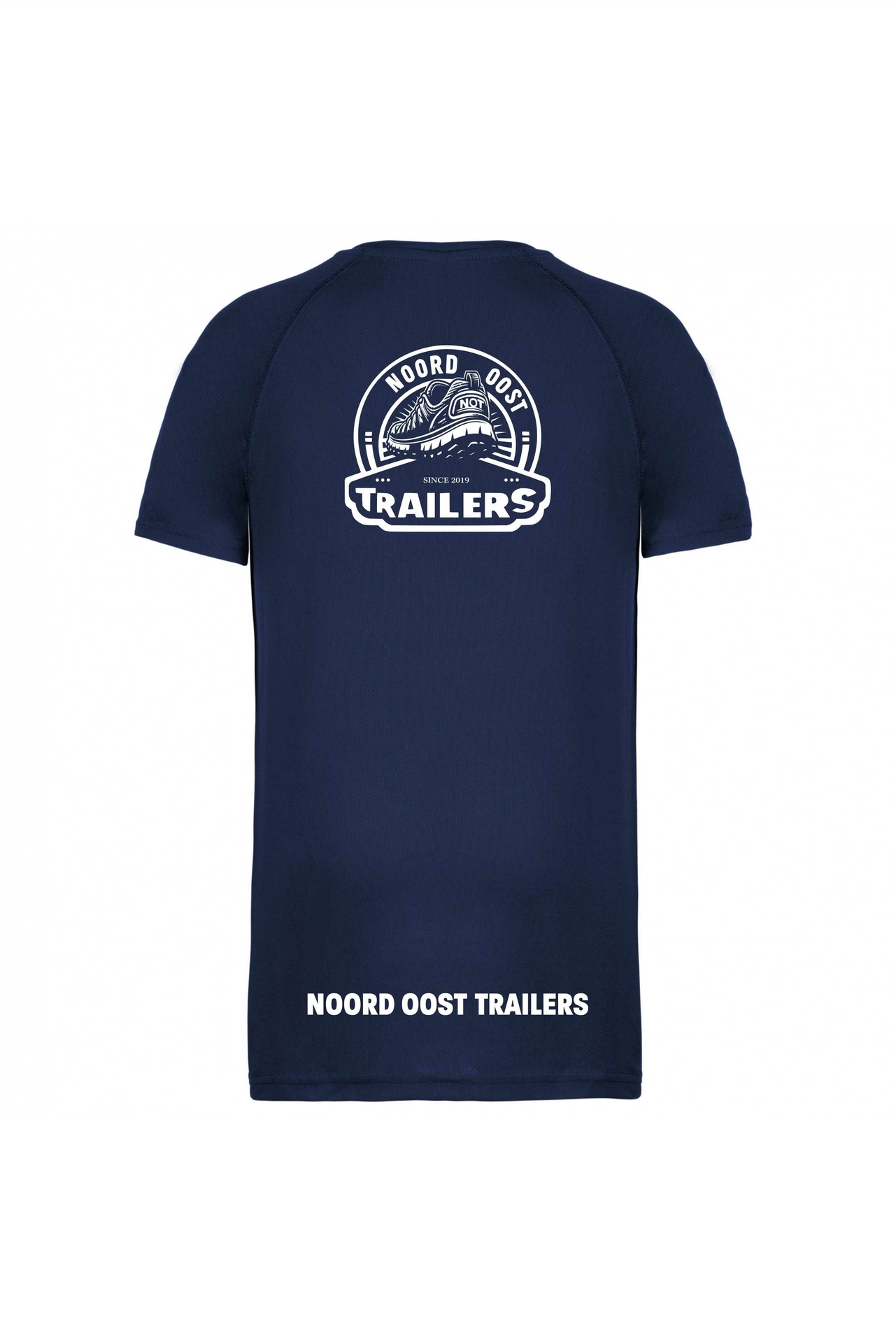 Noord Oost Trailers - Functioneel Sportshirt Quickdry - navy, foto 2 van 4