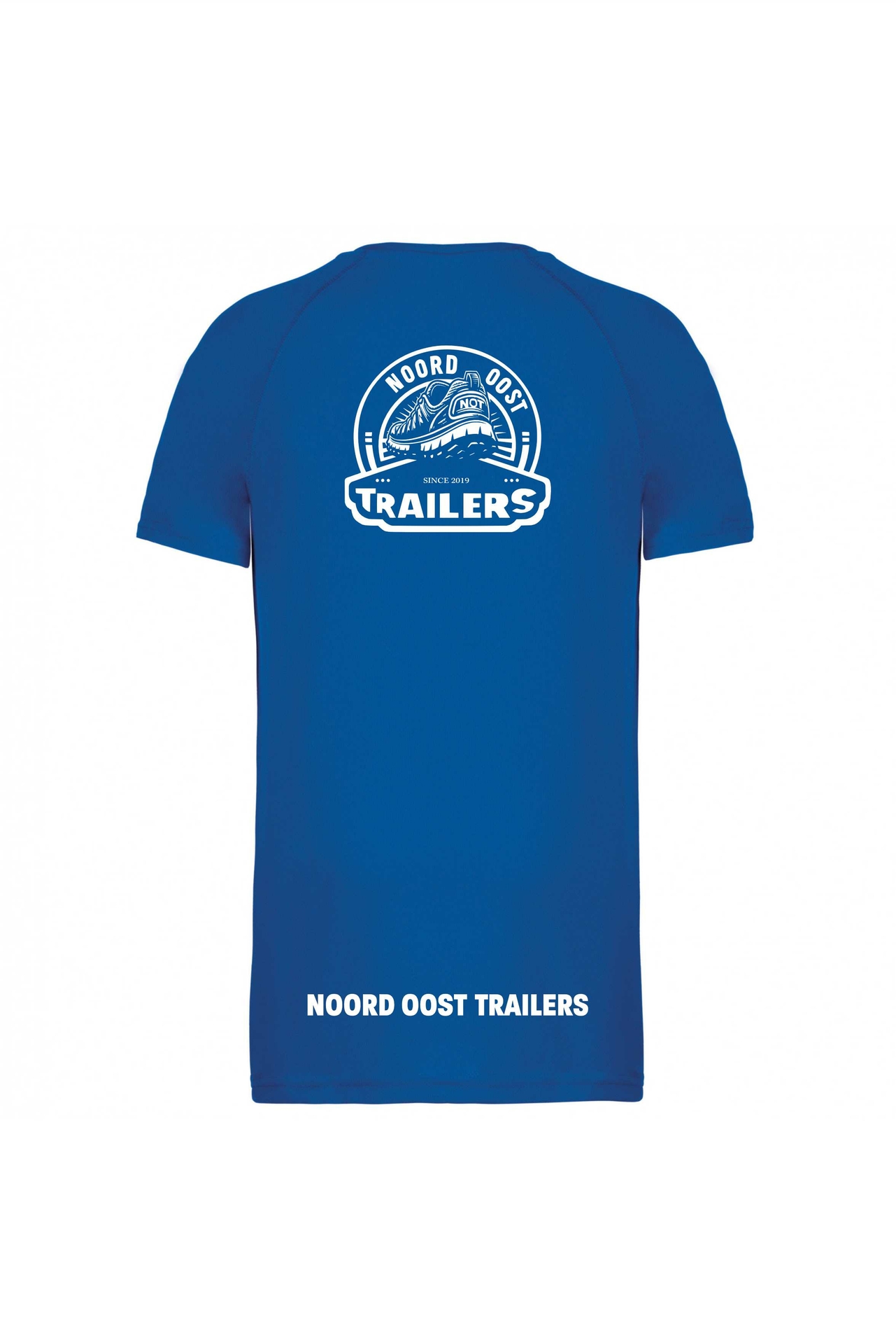 Noord Oost Trailers - Functioneel Sportshirt Quickdry - lichtblauw, foto 2 van 4