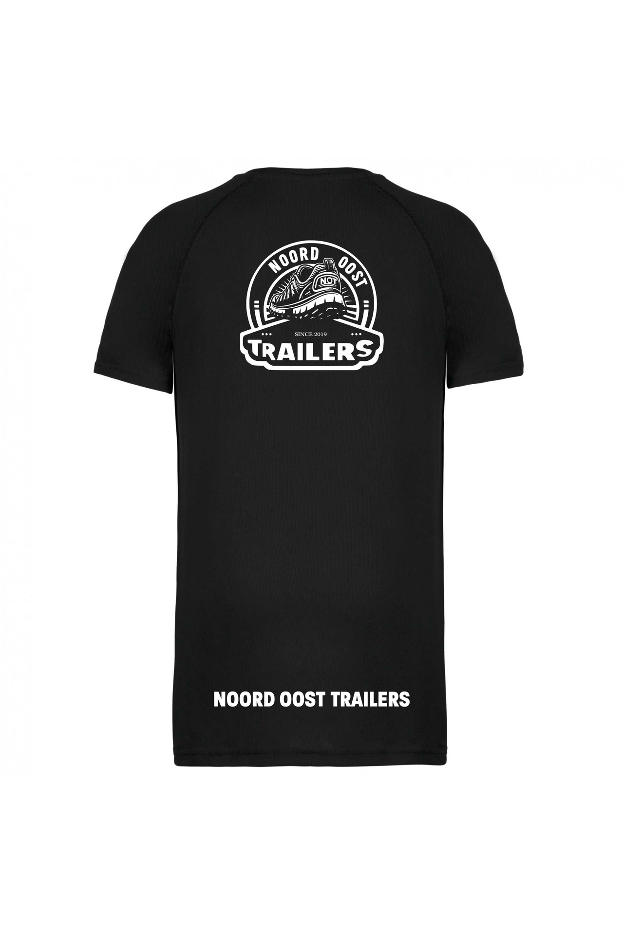 Noord Oost Trailers - Functioneel Sportshirt Quickdry - zwart, foto 2 van 4