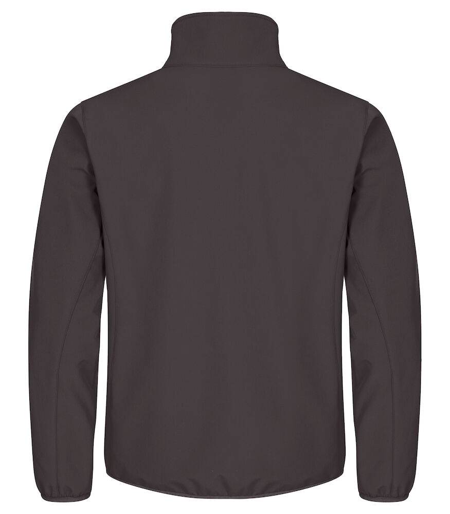 Clique Softshell Jas Heren - donkergrijs, foto 2 van 4