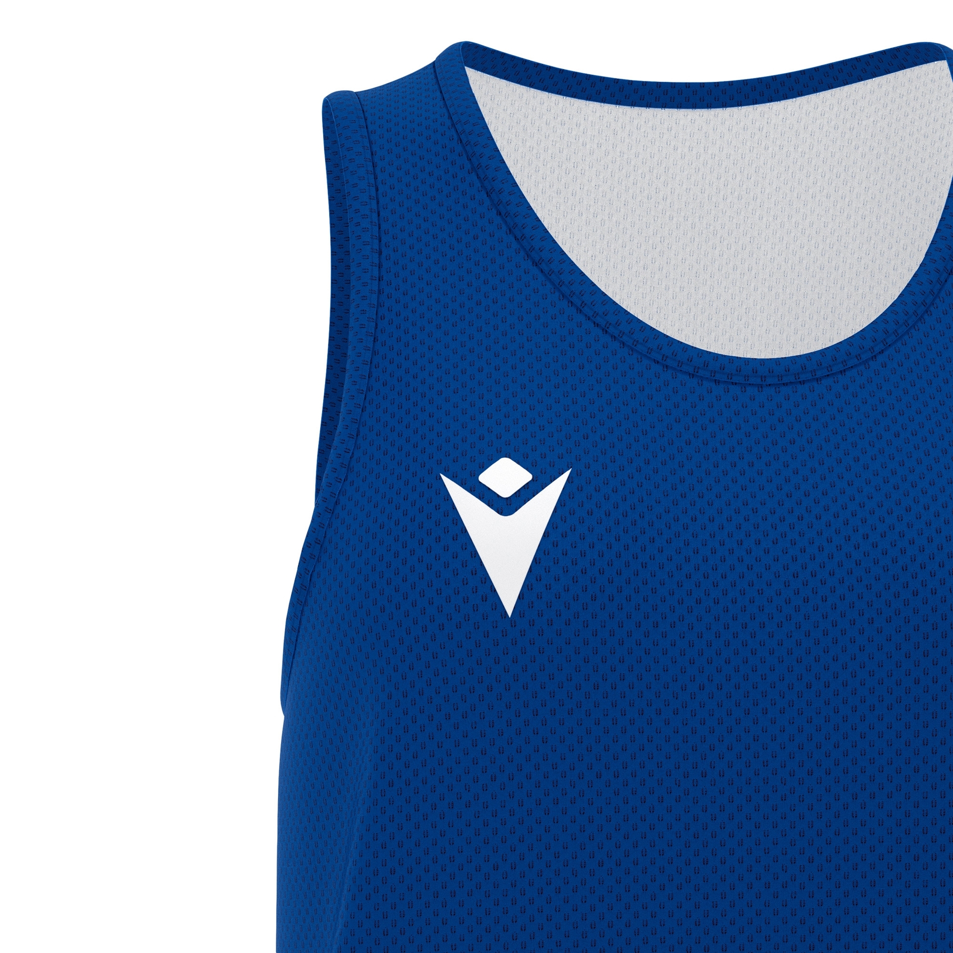 Macron F500 reversible basketbalshirt dames - blauw, foto 4 van 6