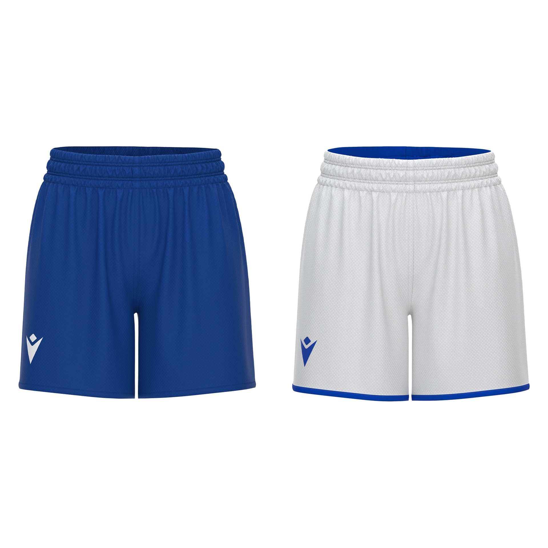 Macron F500 reversible basketbalshort dames - blauw, foto 2 van 6