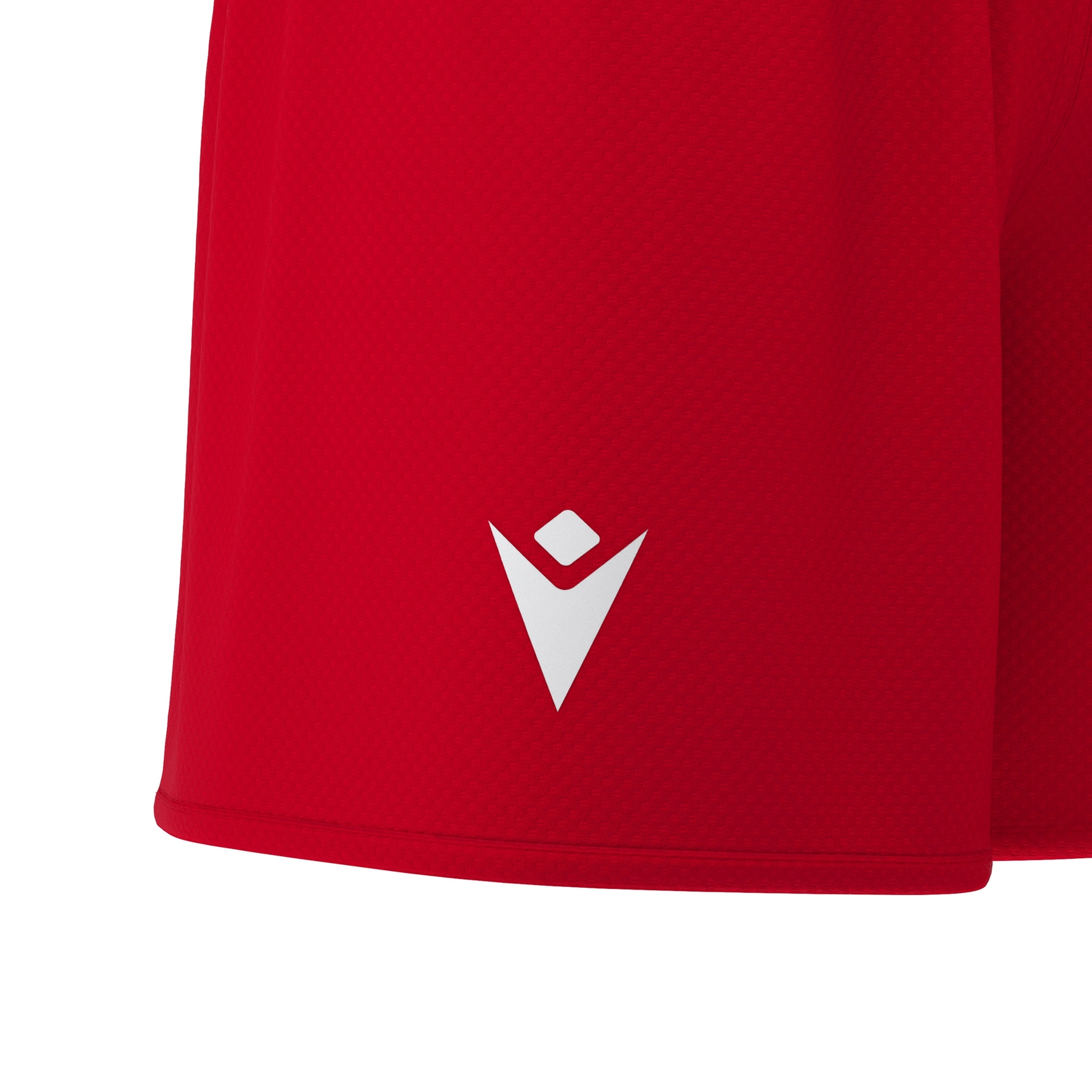 Macron F500 reversible basketbalshort dames - rood, foto 3 van 6