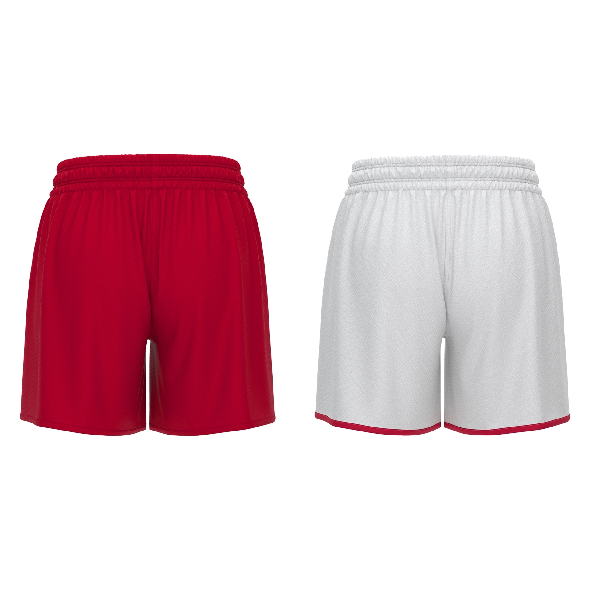 Macron F500 reversible basketbalshort dames - rood, foto 5 van 6