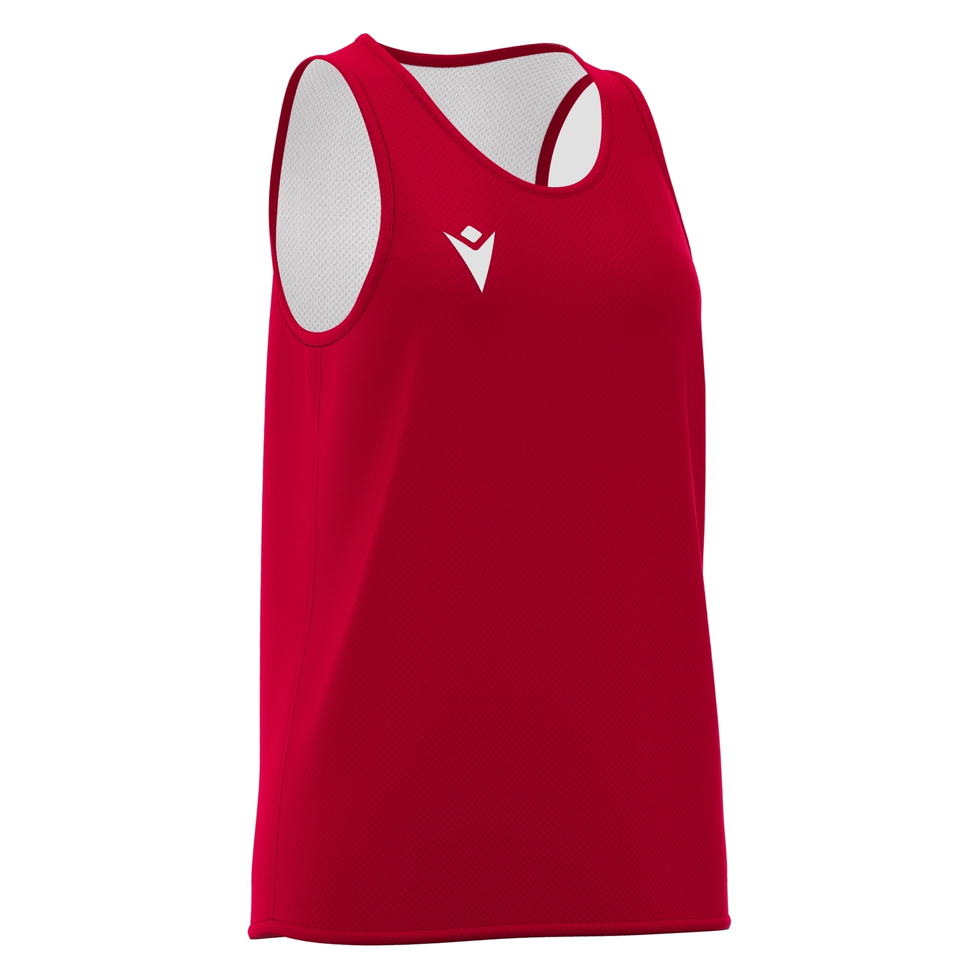 Macron F500 reversible basketbalshirt dames - rood, foto 2 van 6
