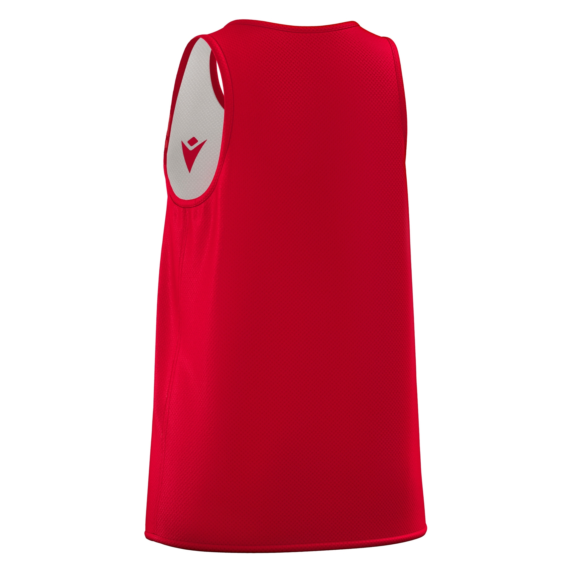 Macron F500 reversible basketbalshirt dames - rood, foto 3 van 6