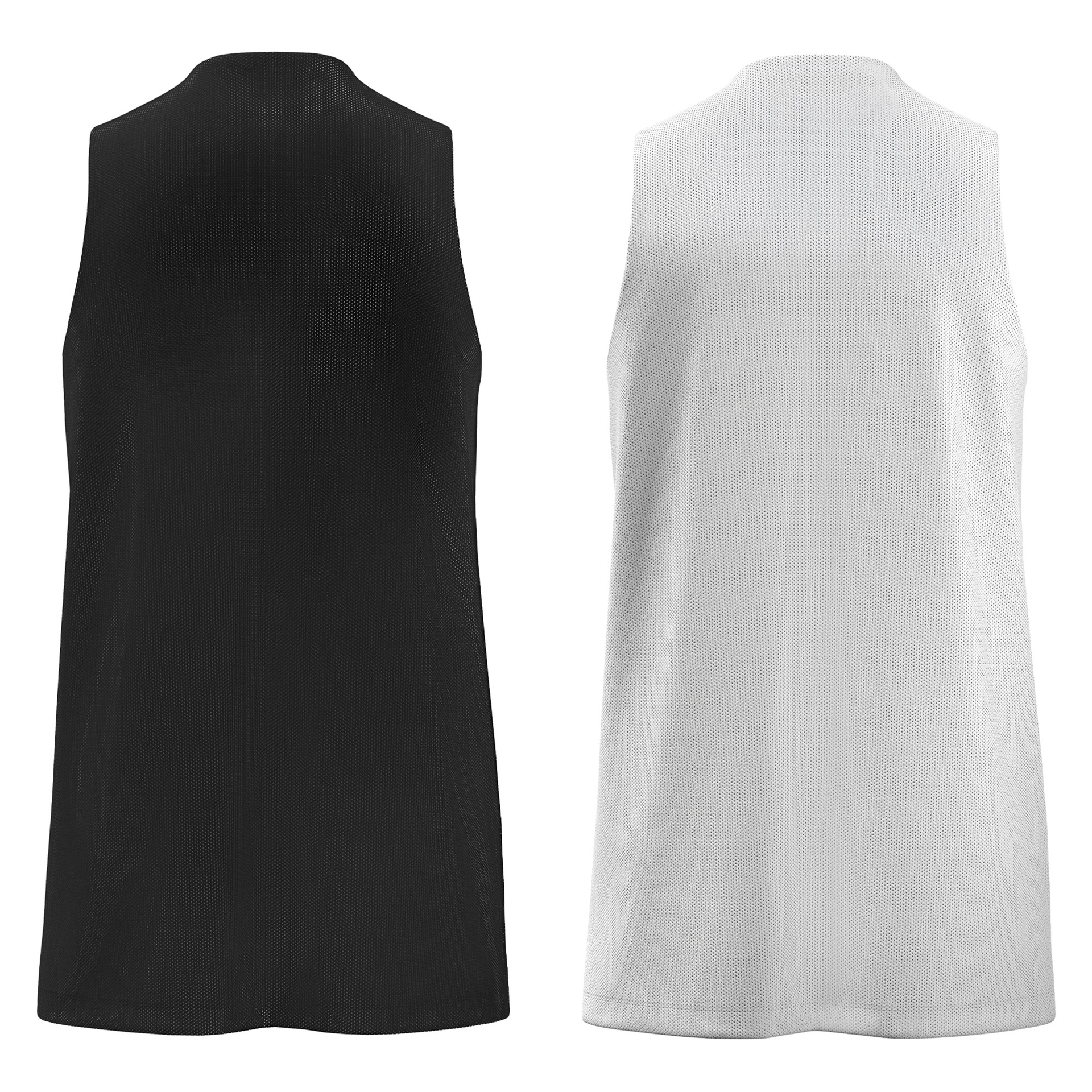 Macron Idaho reversible basketbalshirt - zwart/wit, foto 5 van 5