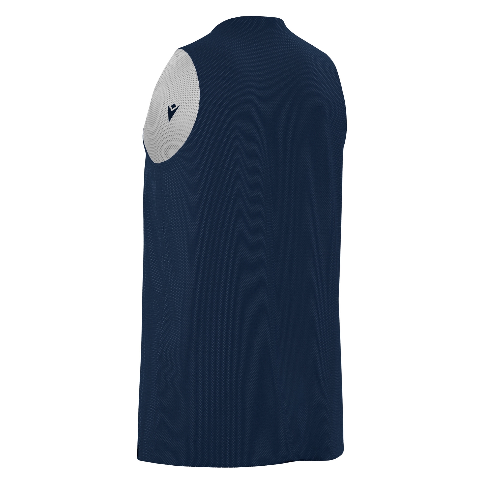 Macron Idaho reversible basketbalshirt - navy/wit, foto 3 van 5