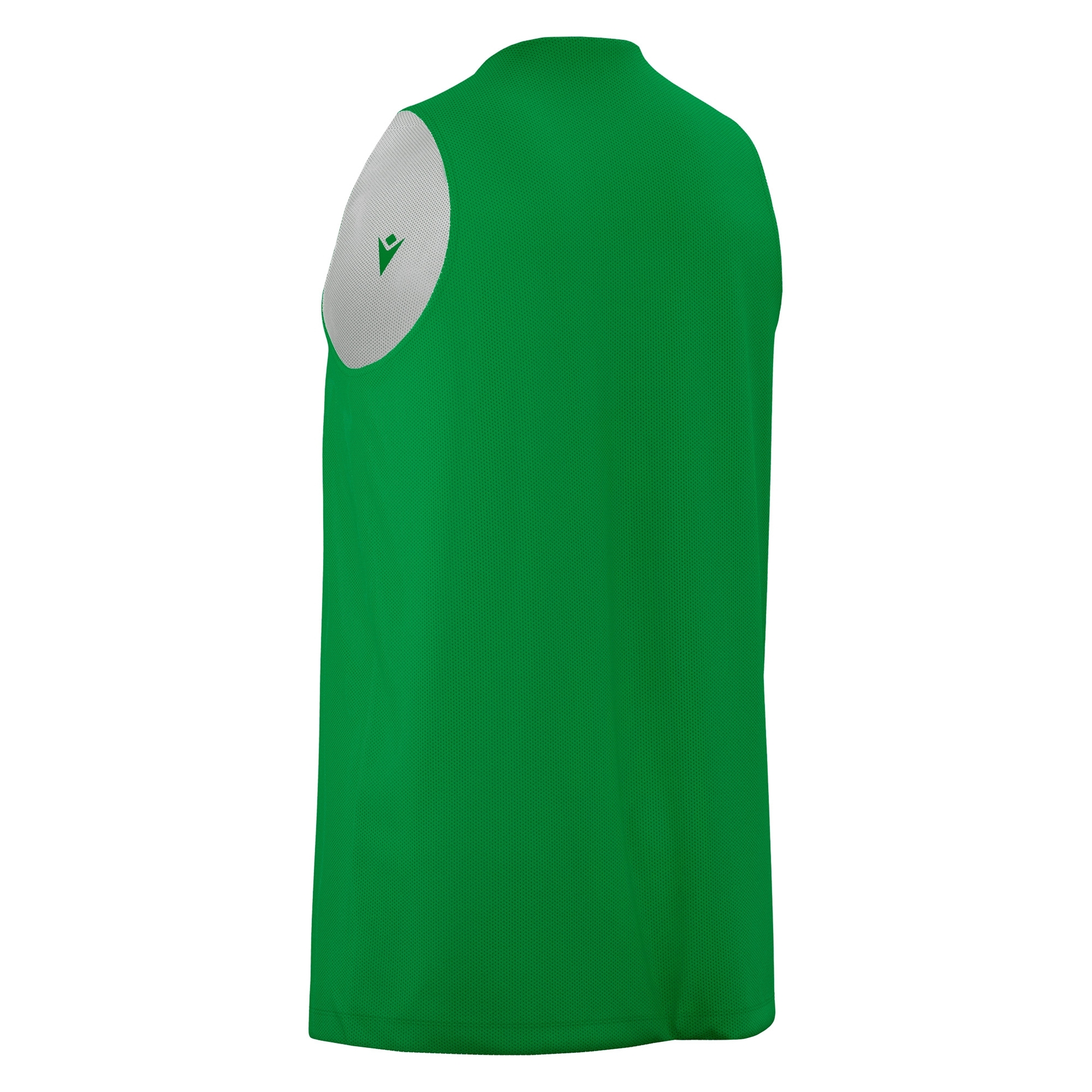 Macron Idaho reversible basketbalshirt - groen/wit, foto 3 van 5