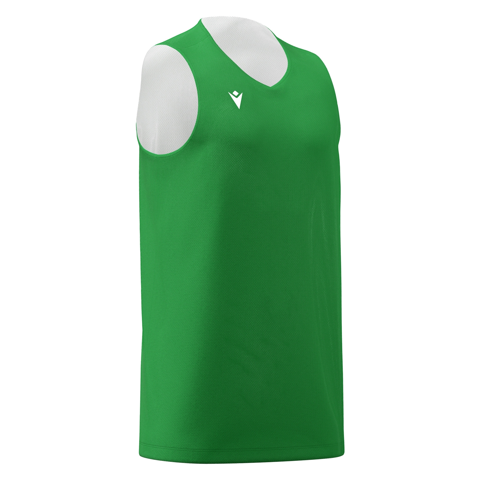 Macron Idaho reversible basketbalshirt - groen/wit, foto 2 van 5