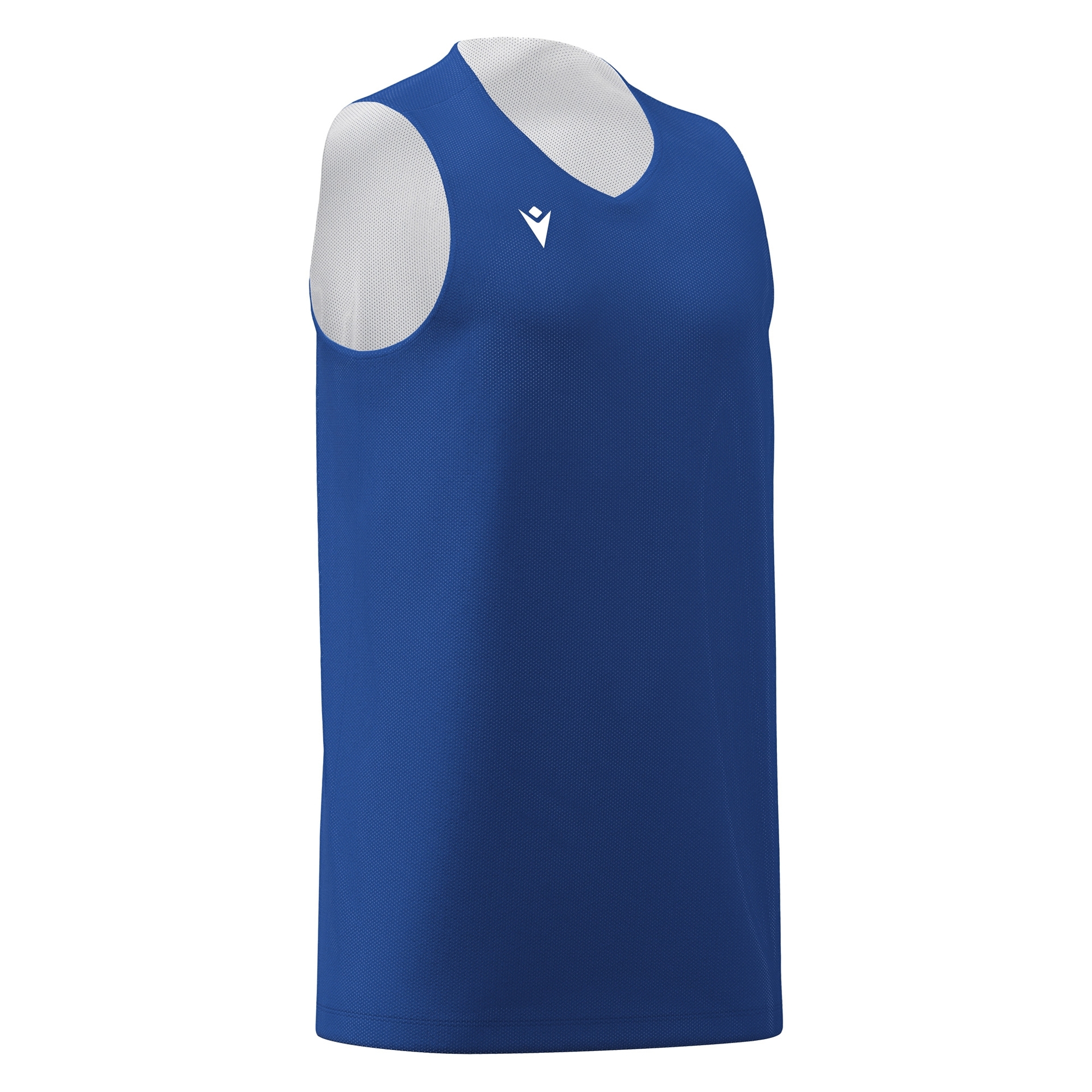 Macron Idaho reversible basketbalshirt - blauw/wit, foto 2 van 5