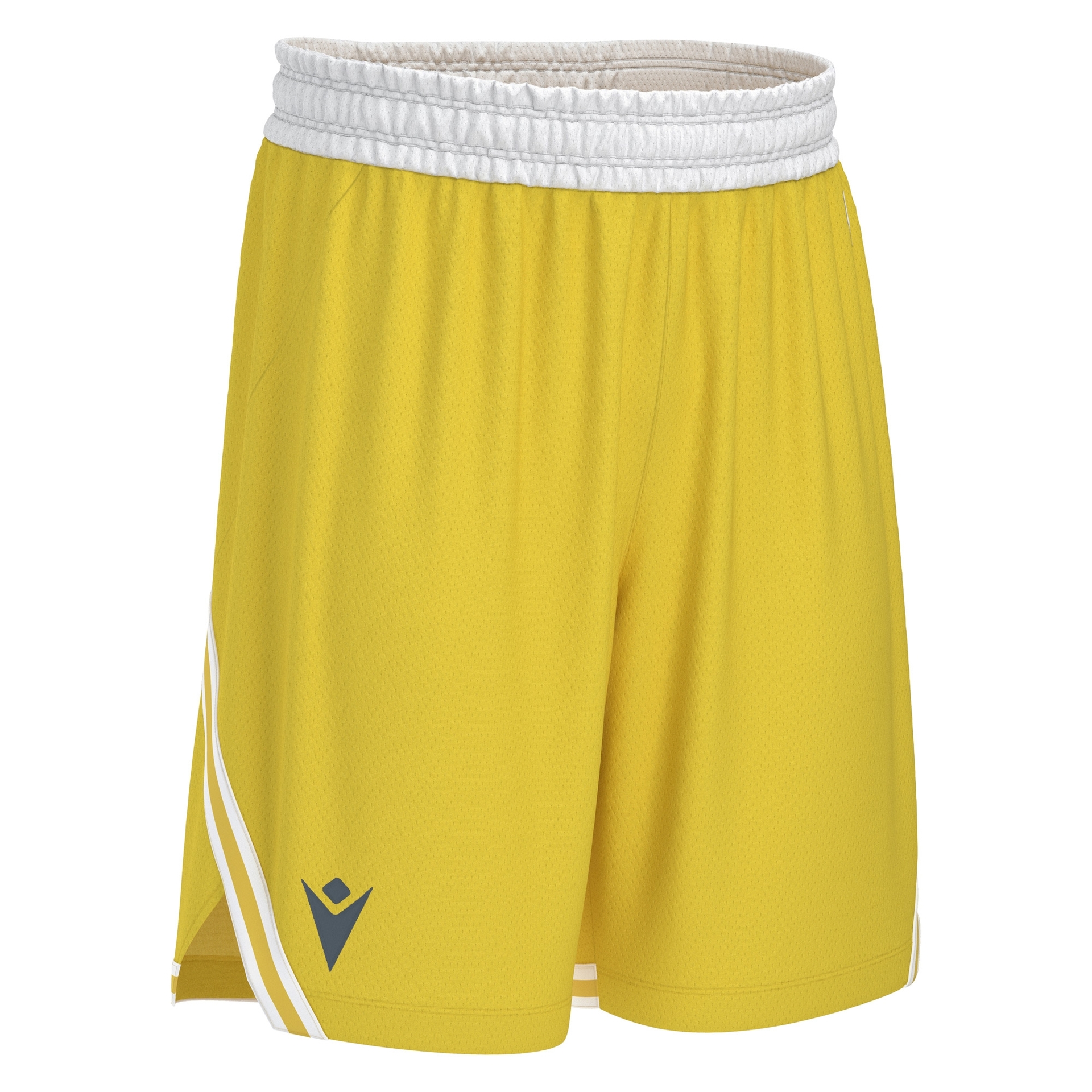 Macron Kansas basketbal short - geel