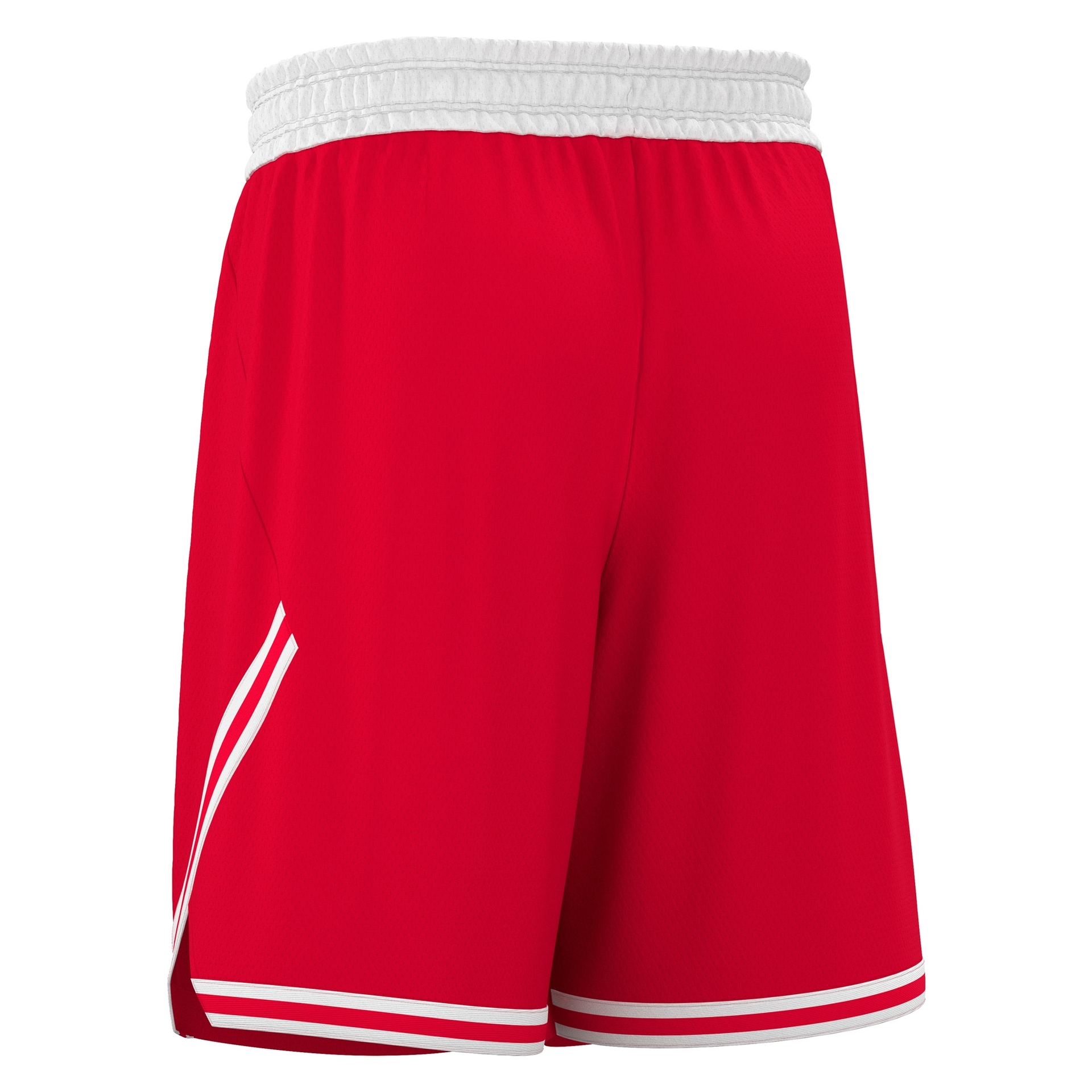 Macron Kansas basketbal short - rood, foto 3 van 6