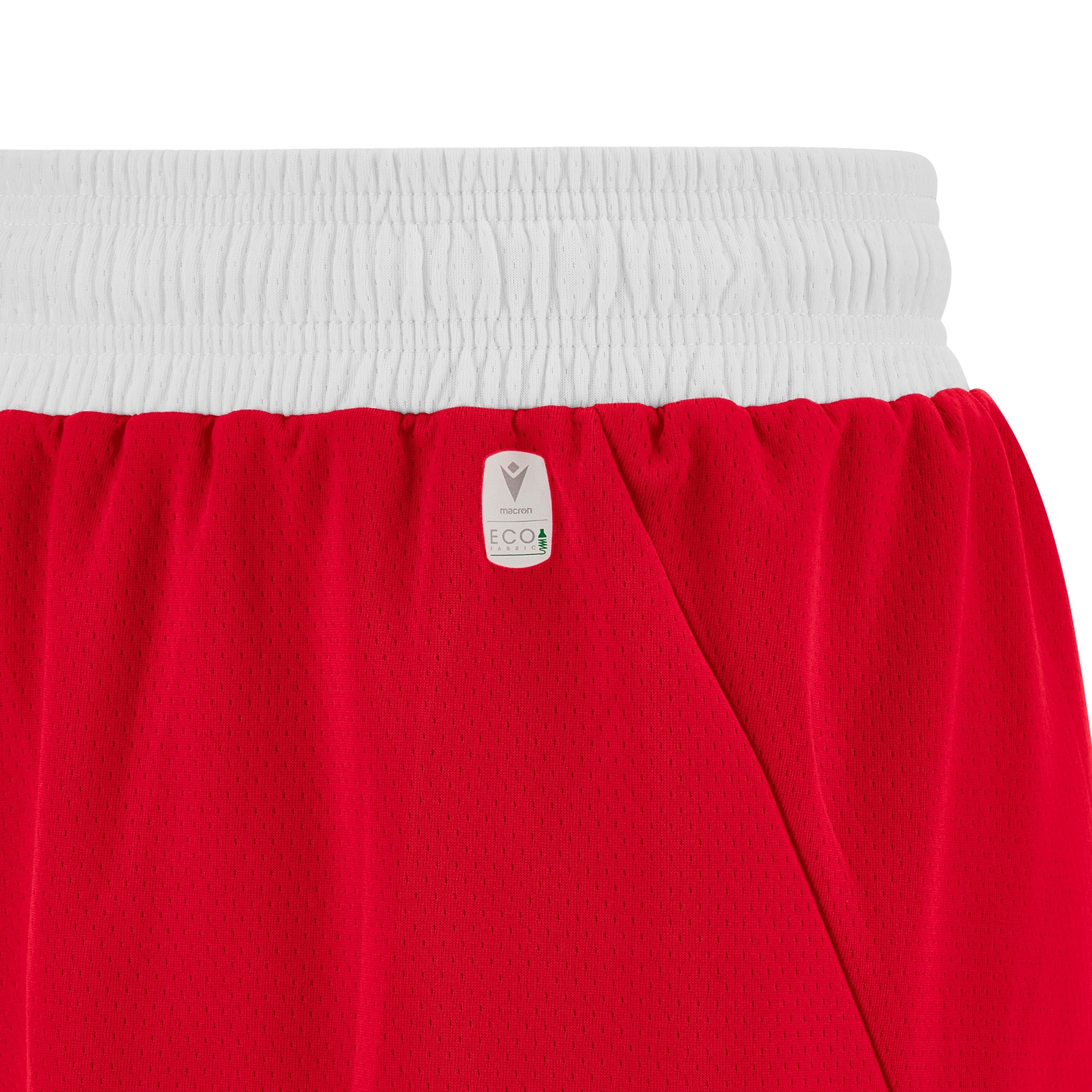 Macron Kansas basketbal short - rood, foto 5 van 6