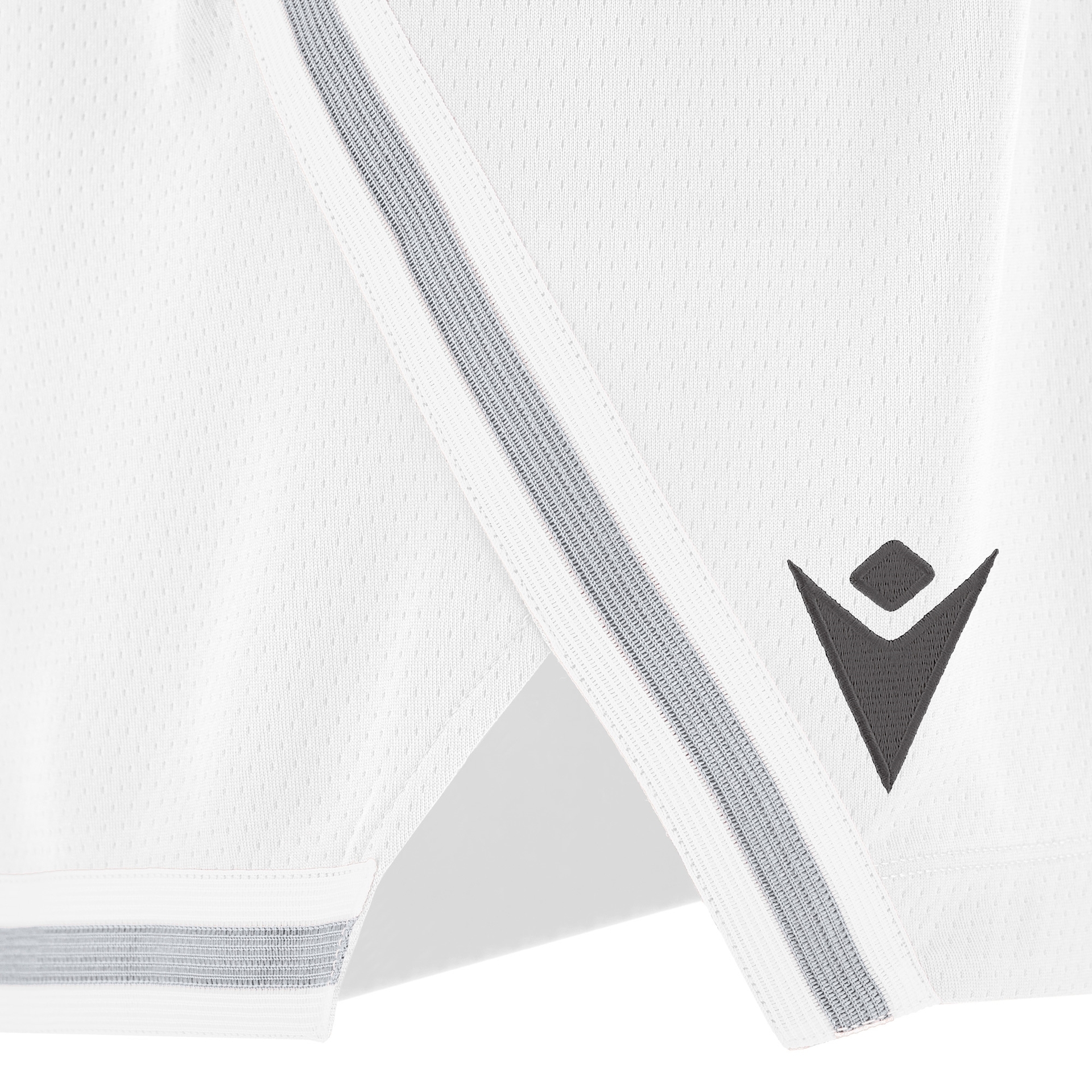 Macron Kansas basketbal short - wit, foto 2 van 6