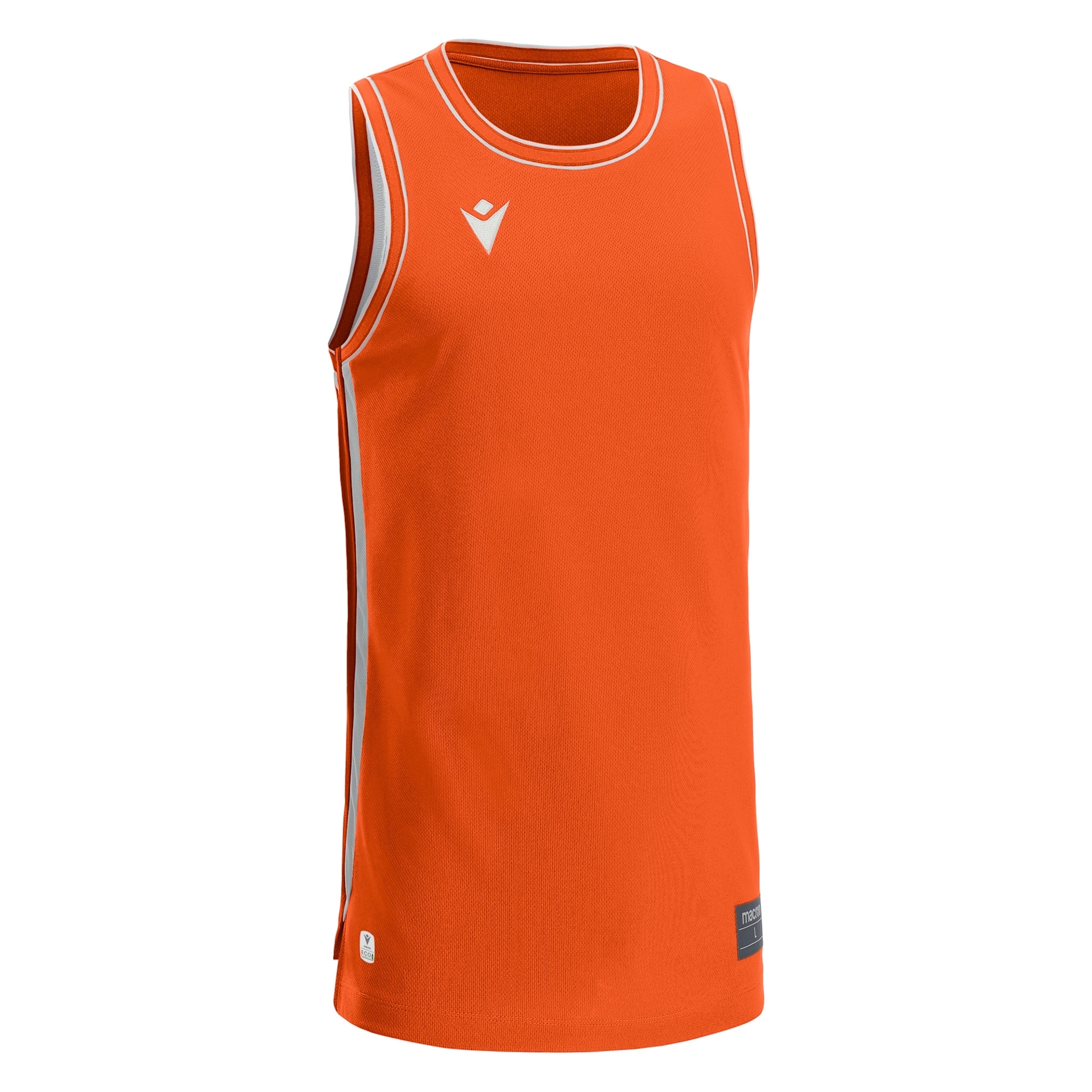 Macron Plutonium basketbalshirt - oranje, foto 2 van 5