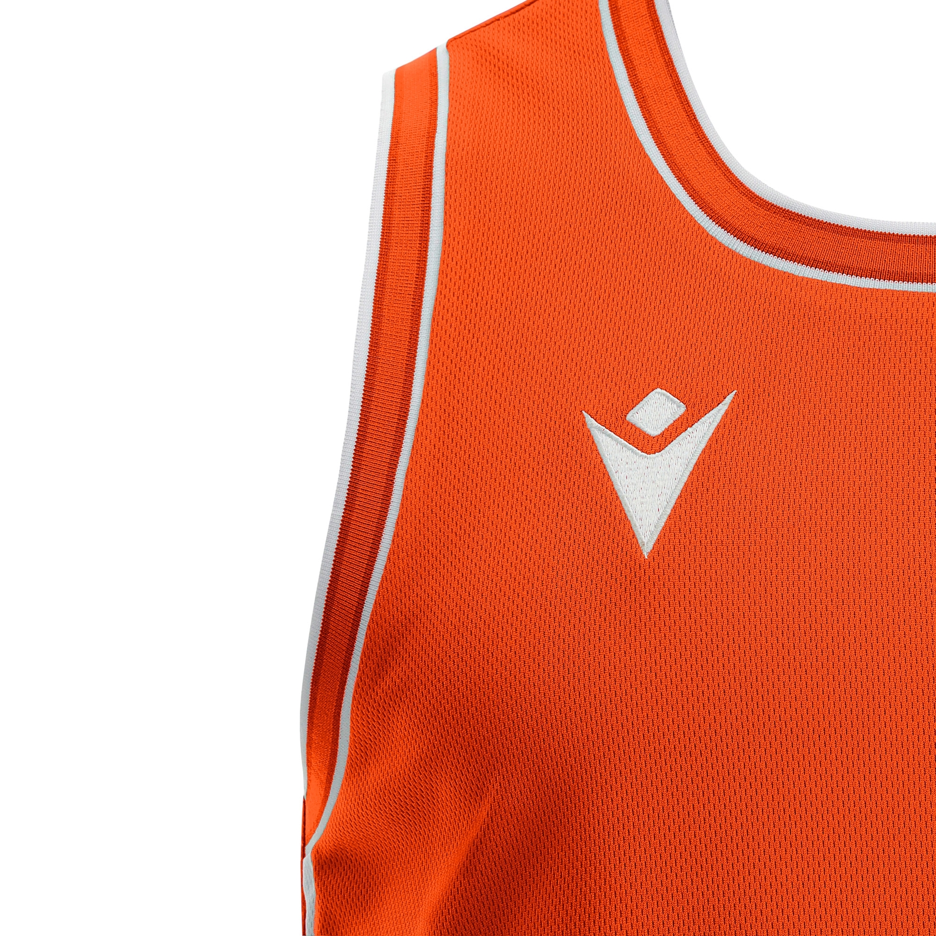 Macron Plutonium basketbalshirt - oranje, foto 4 van 5