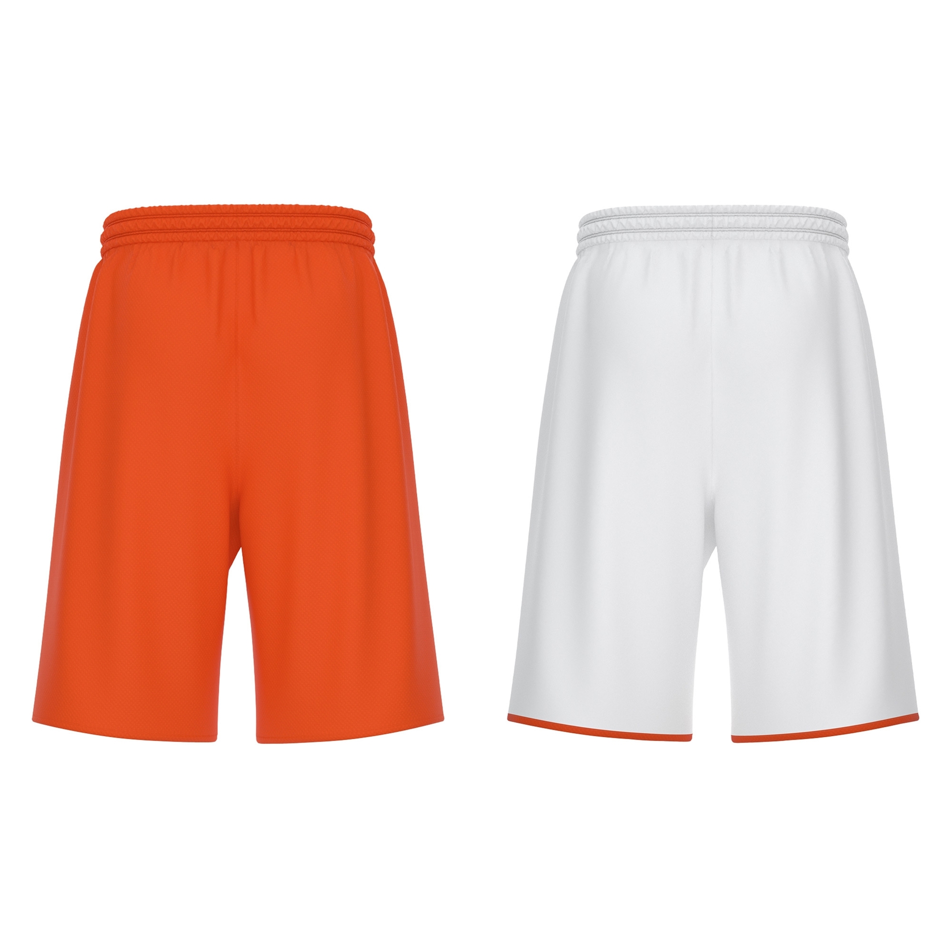 Macron X500 reversible basketbalshort - oranje, foto 4 van 5