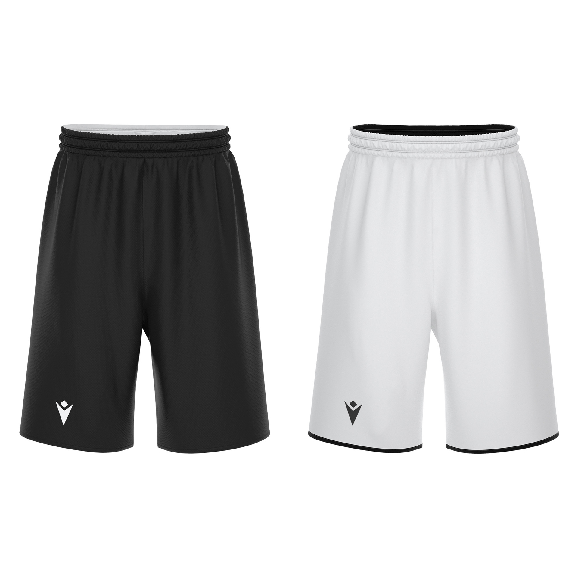 Macron X500 reversible basketbalshort - zwart, foto 3 van 5
