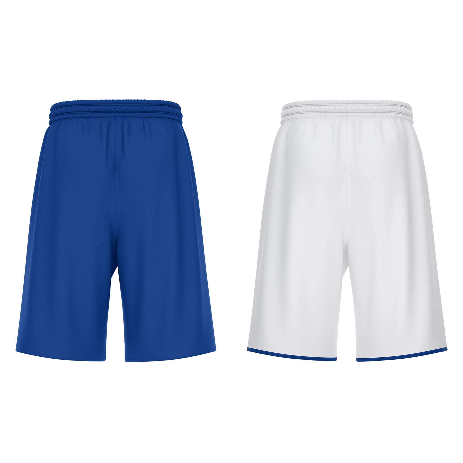Macron X500 reversible basketbalshort - blauw, foto 4 van 5