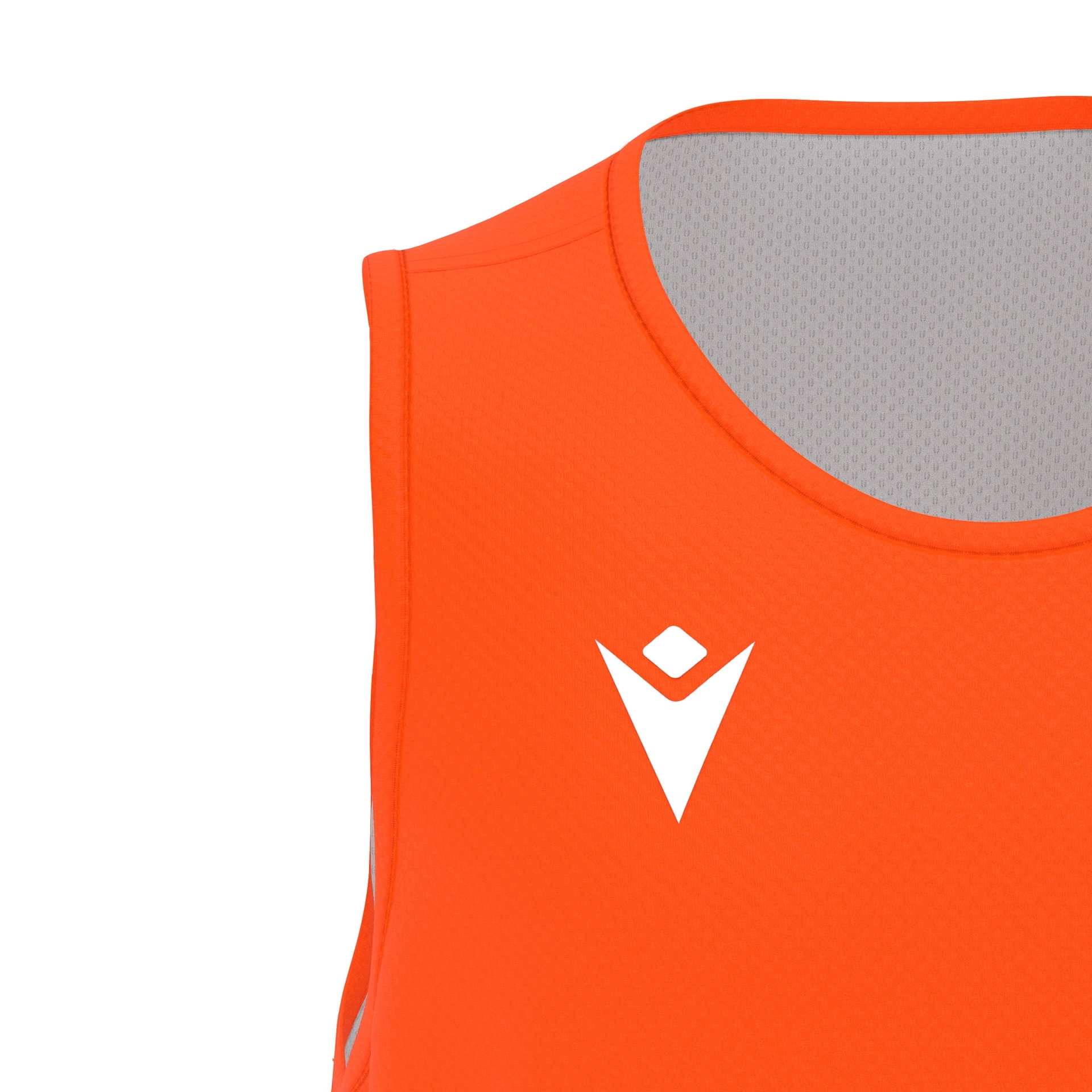 Macron X500 reversible basketbalshirt - oranje, foto 4 van 6