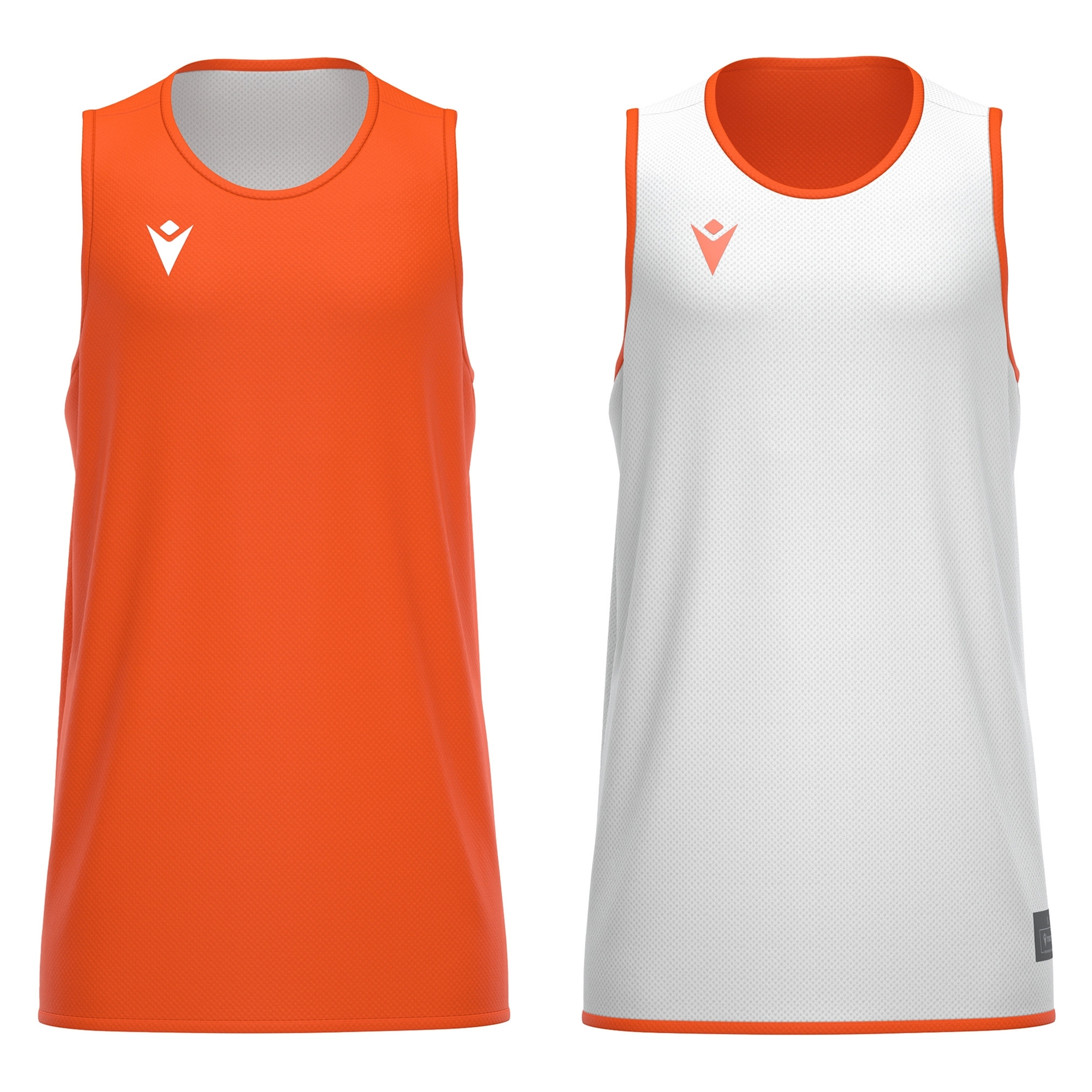 Macron X500 reversible basketbalshirt - oranje