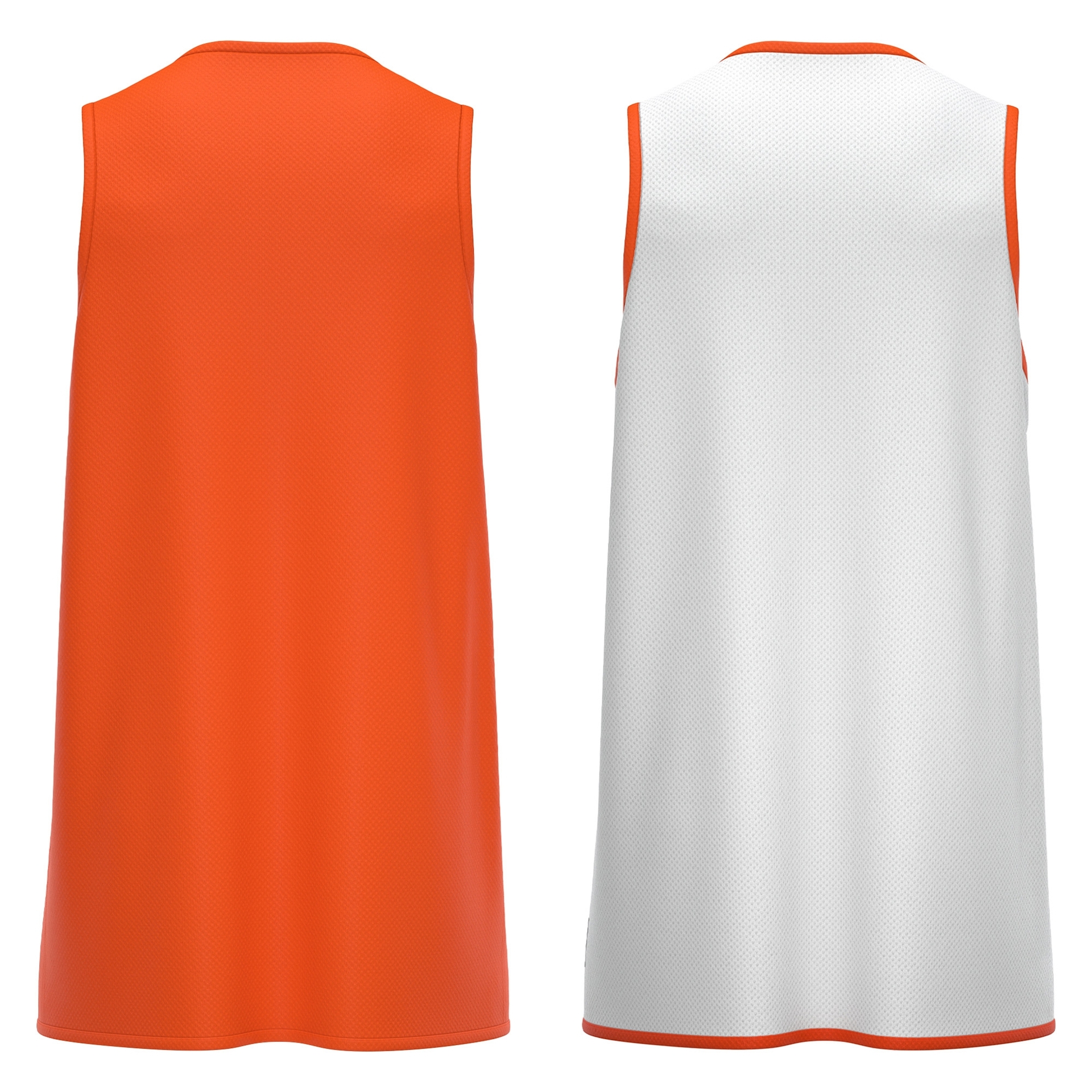 Macron X500 reversible basketbalshirt - oranje, foto 6 van 6