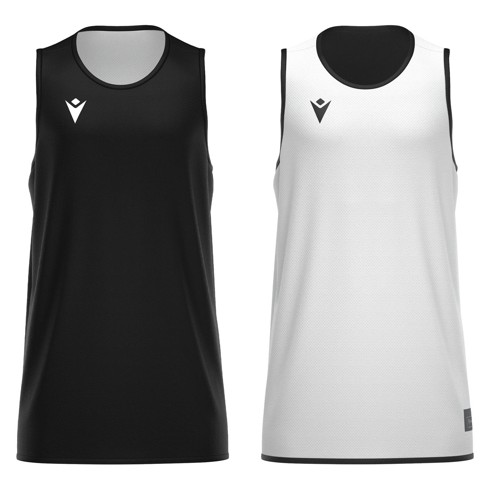 Macron X500 reversible basketbalshirt - zwart