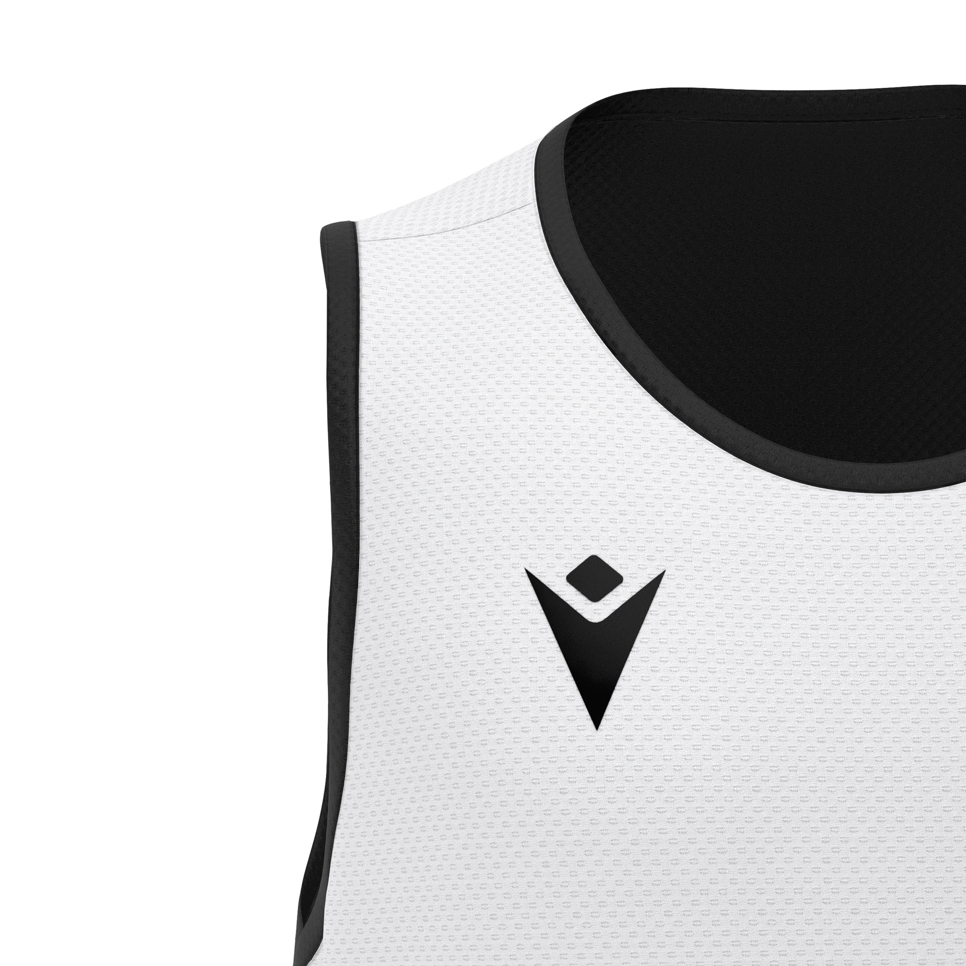 Macron X500 reversible basketbalshirt - zwart, foto 5 van 6