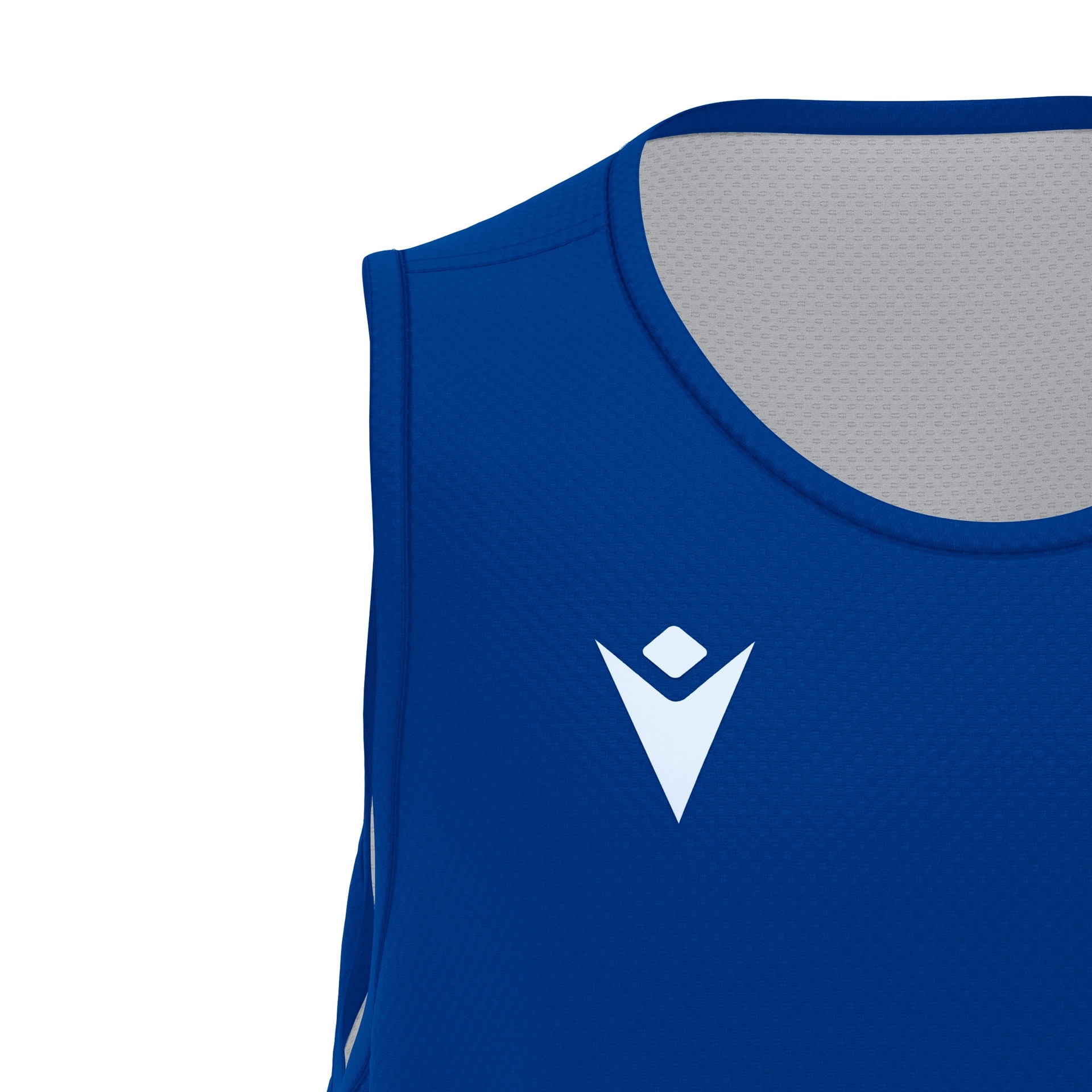 Macron X500 reversible basketbalshirt - blauw, foto 4 van 6