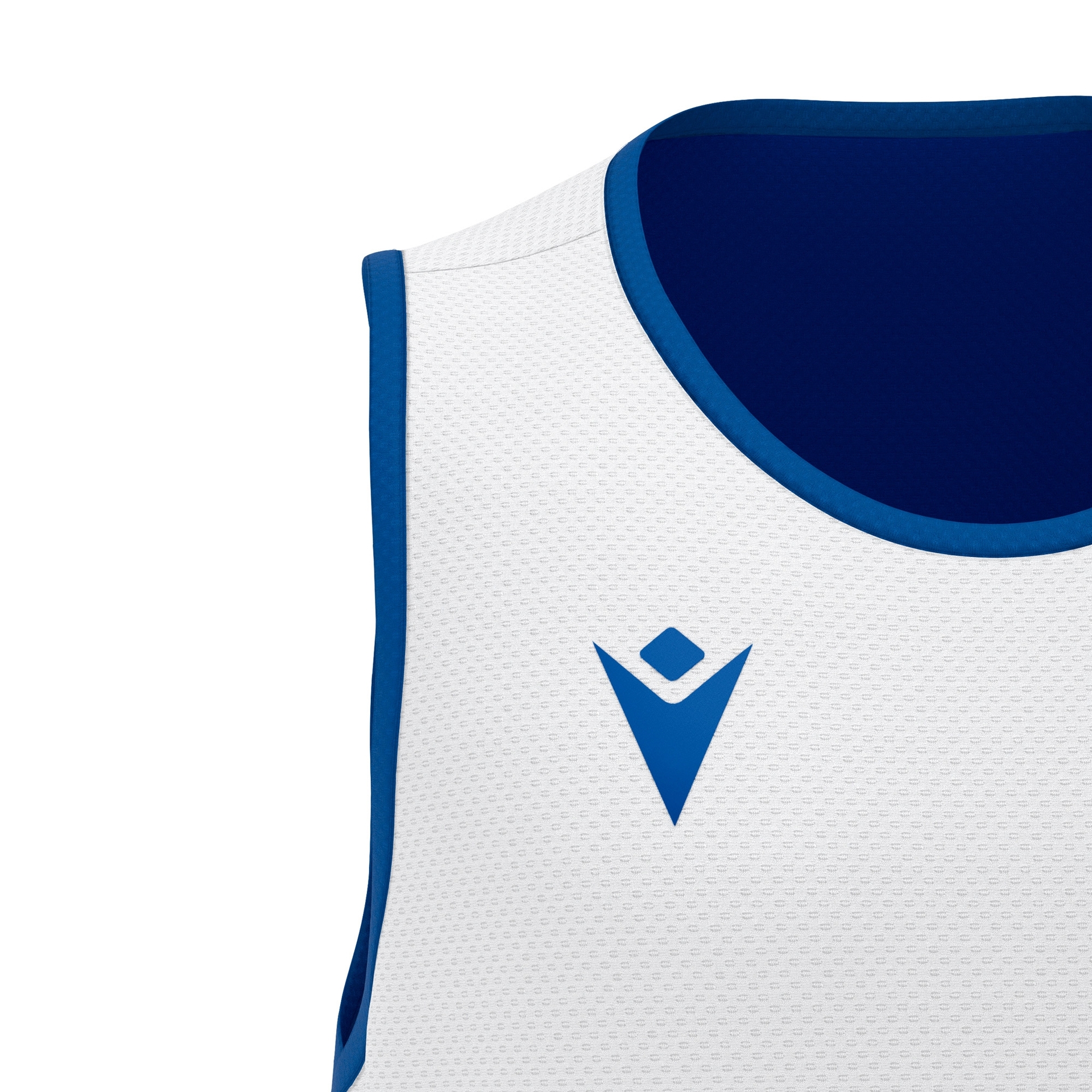 Macron X500 reversible basketbalshirt - blauw, foto 5 van 6