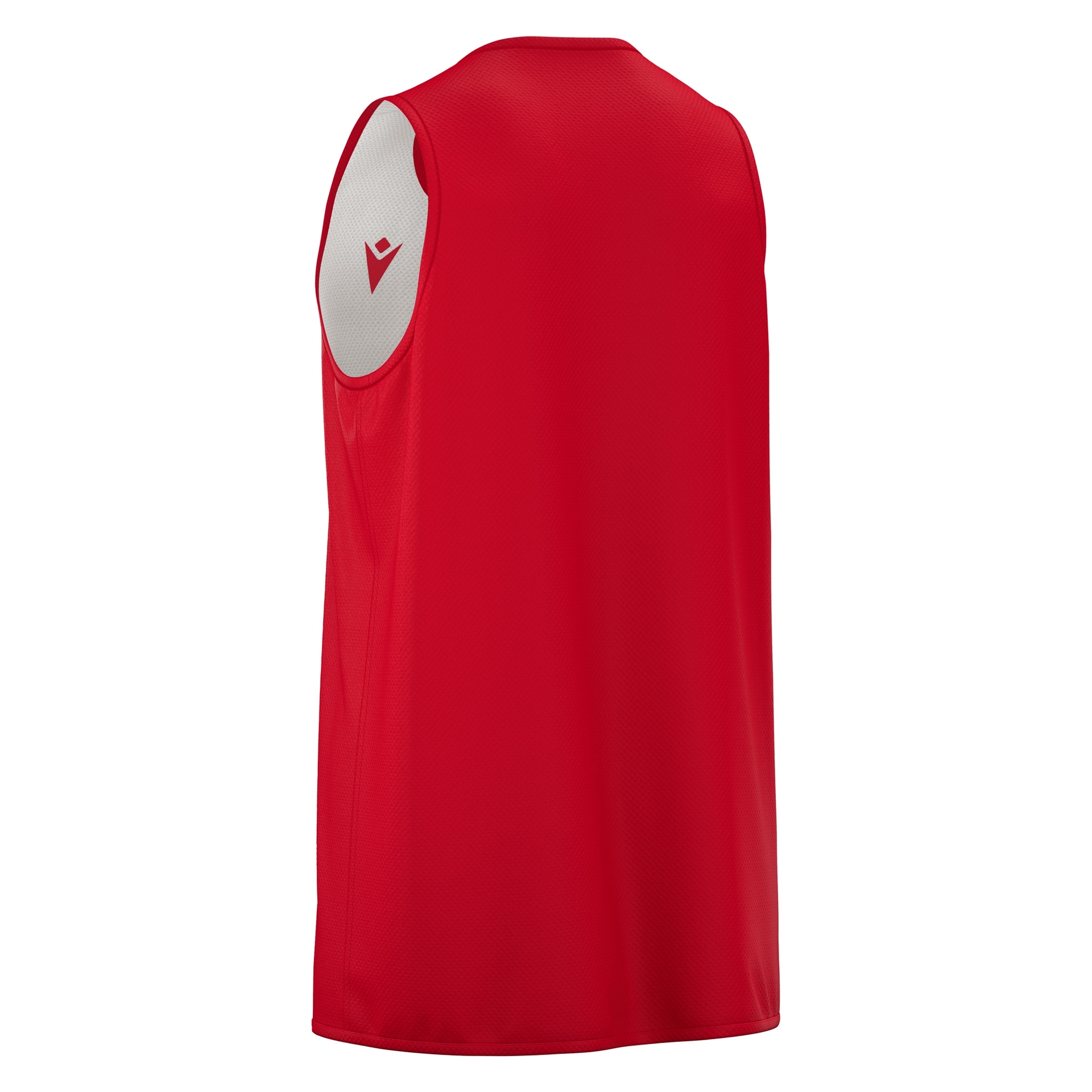 Macron X500 reversible basketbalshirt - rood, foto 3 van 6