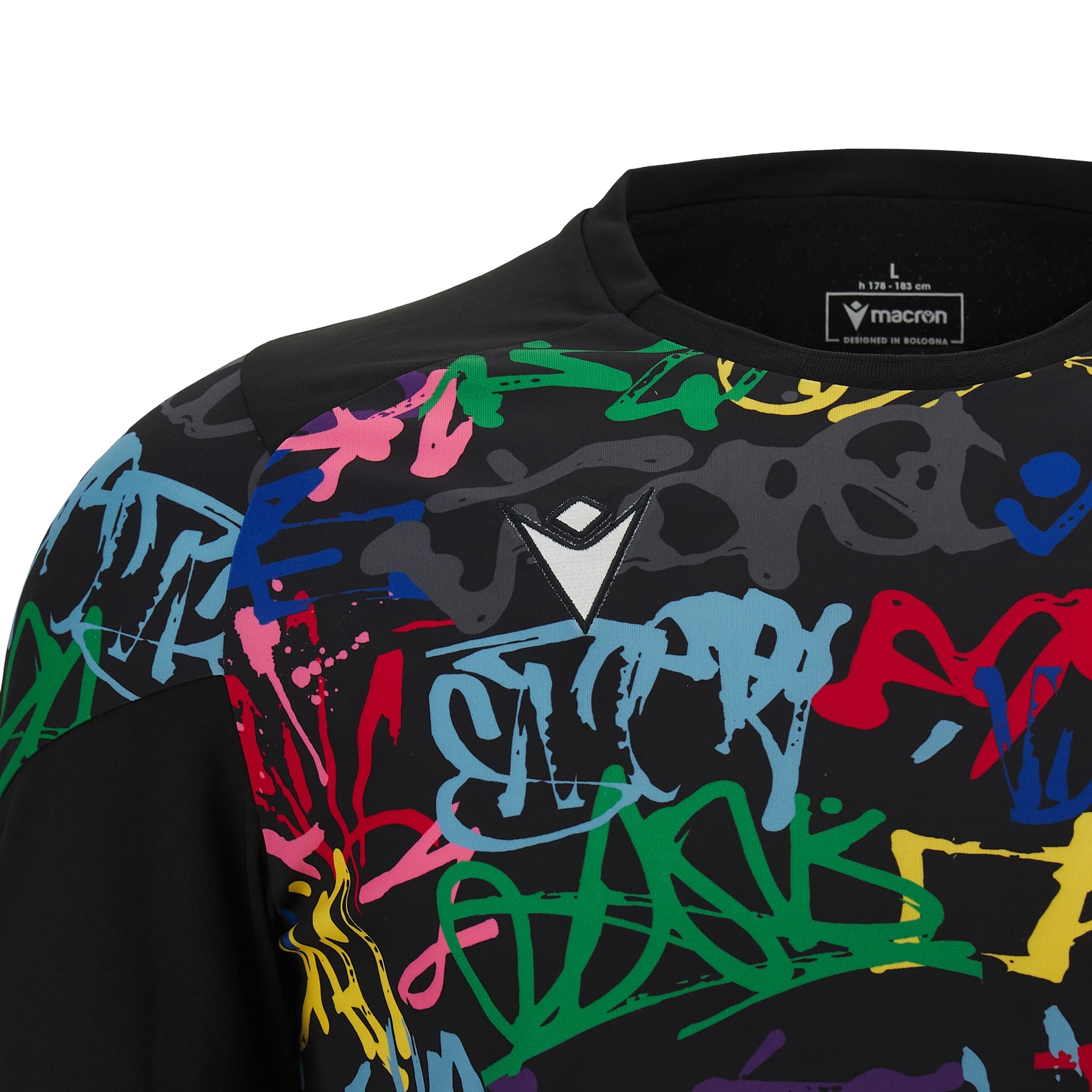 Macron Golem shirt - graffiti, foto 4 van 6