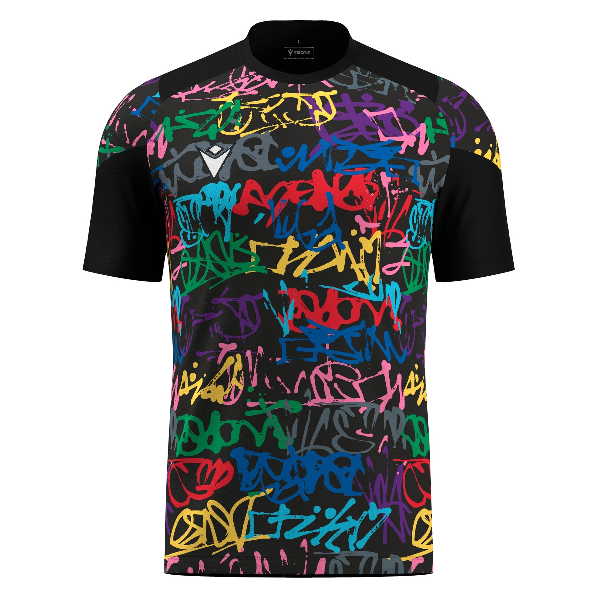 Macron Golem shirt - graffiti, foto 2 van 6