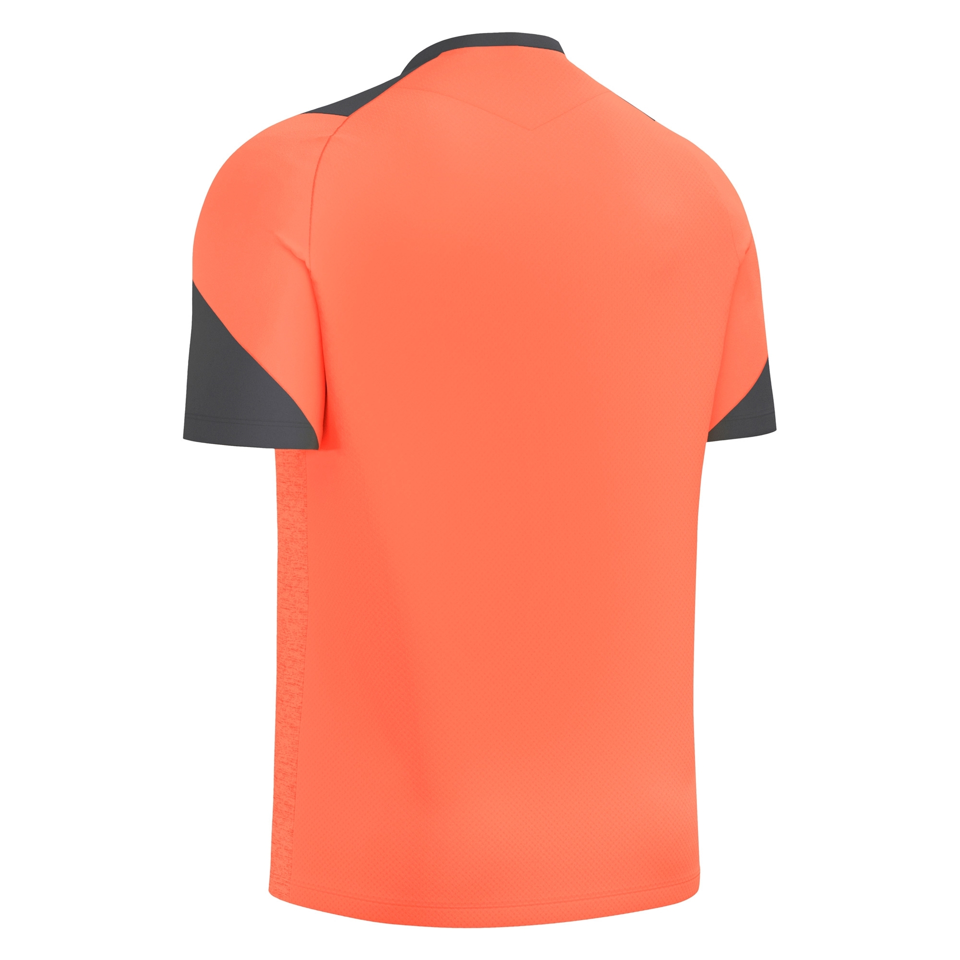 Macron Golem shirt - neon coral, foto 3 van 6