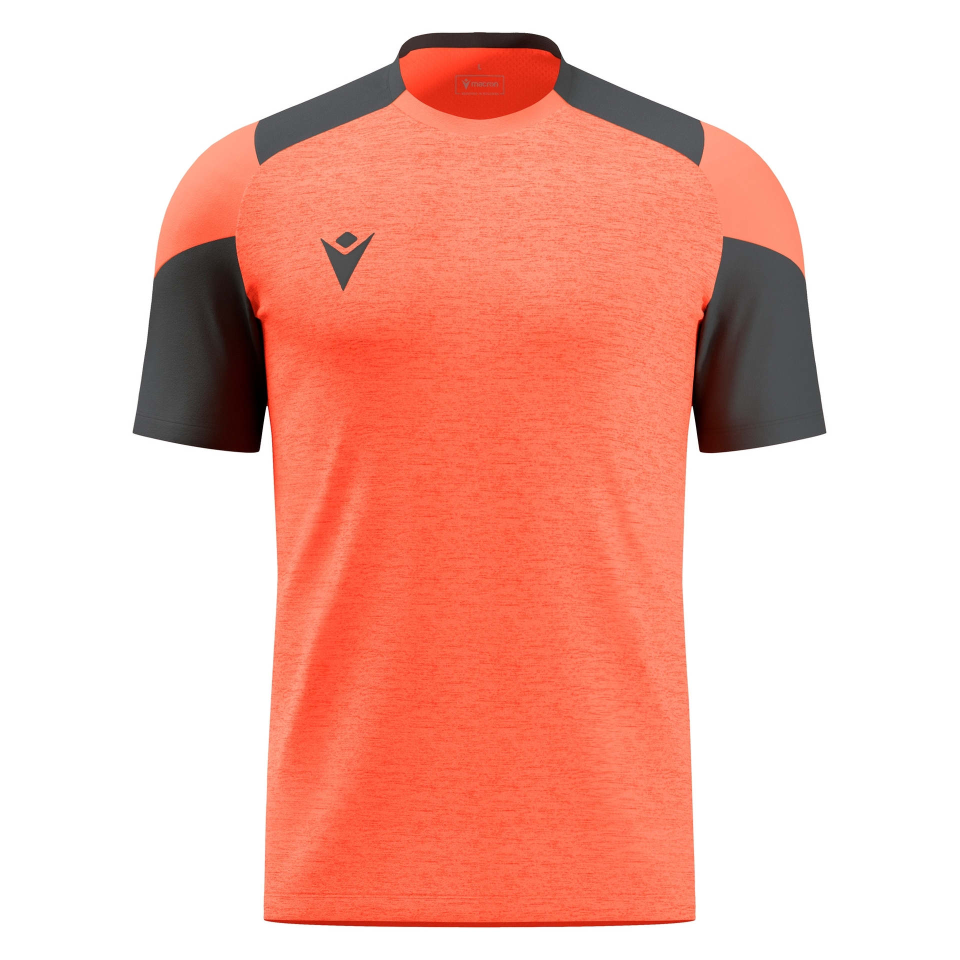 Macron Golem shirt - neon coral, foto 2 van 6