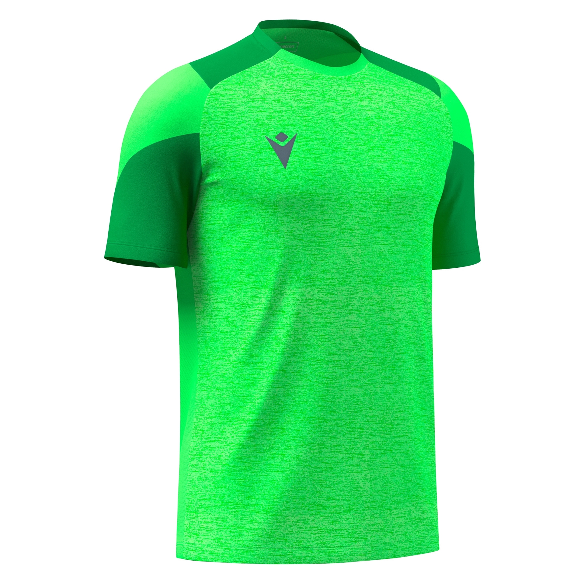 Macron Golem shirt - neon groen