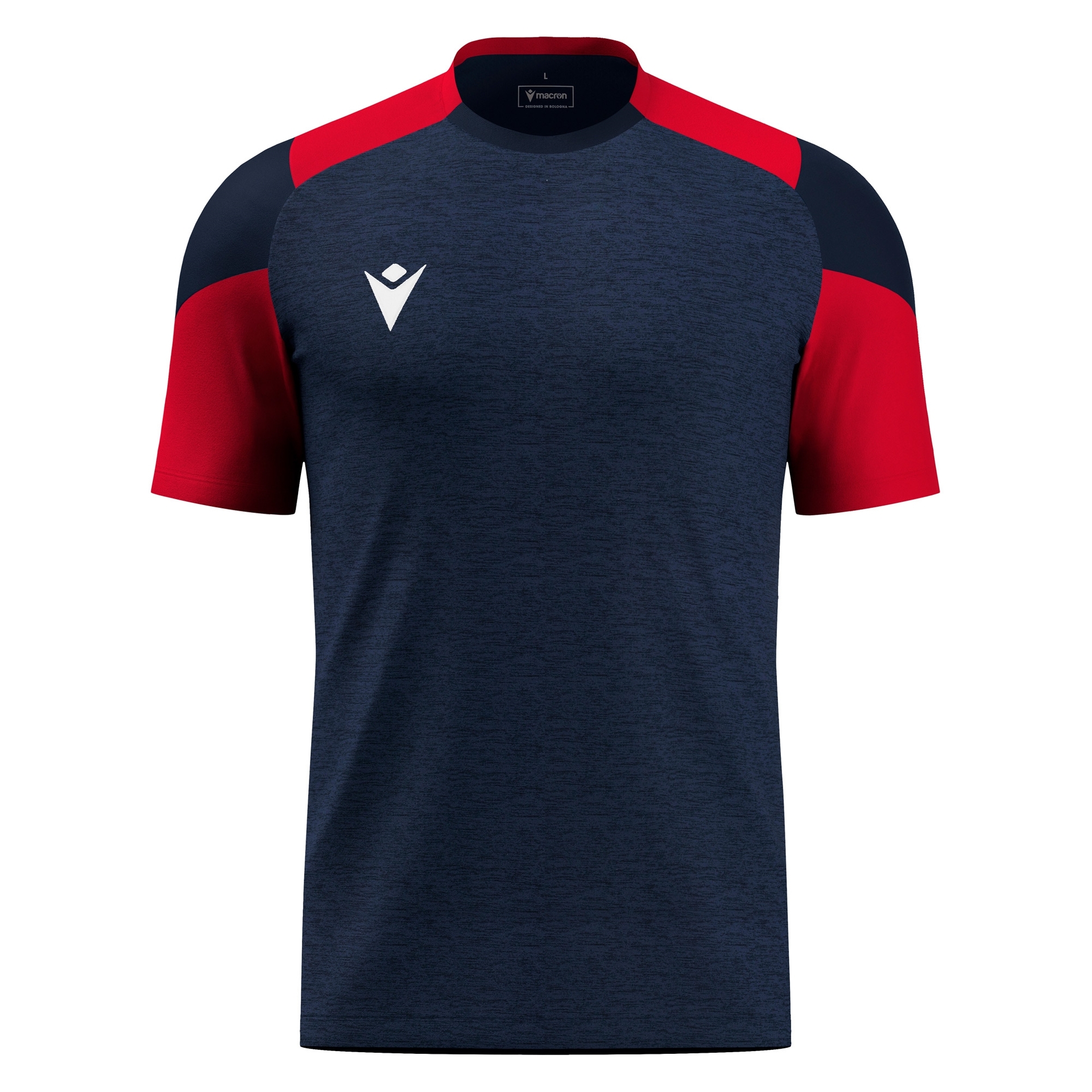Macron Golem shirt - navy/rood, foto 2 van 6