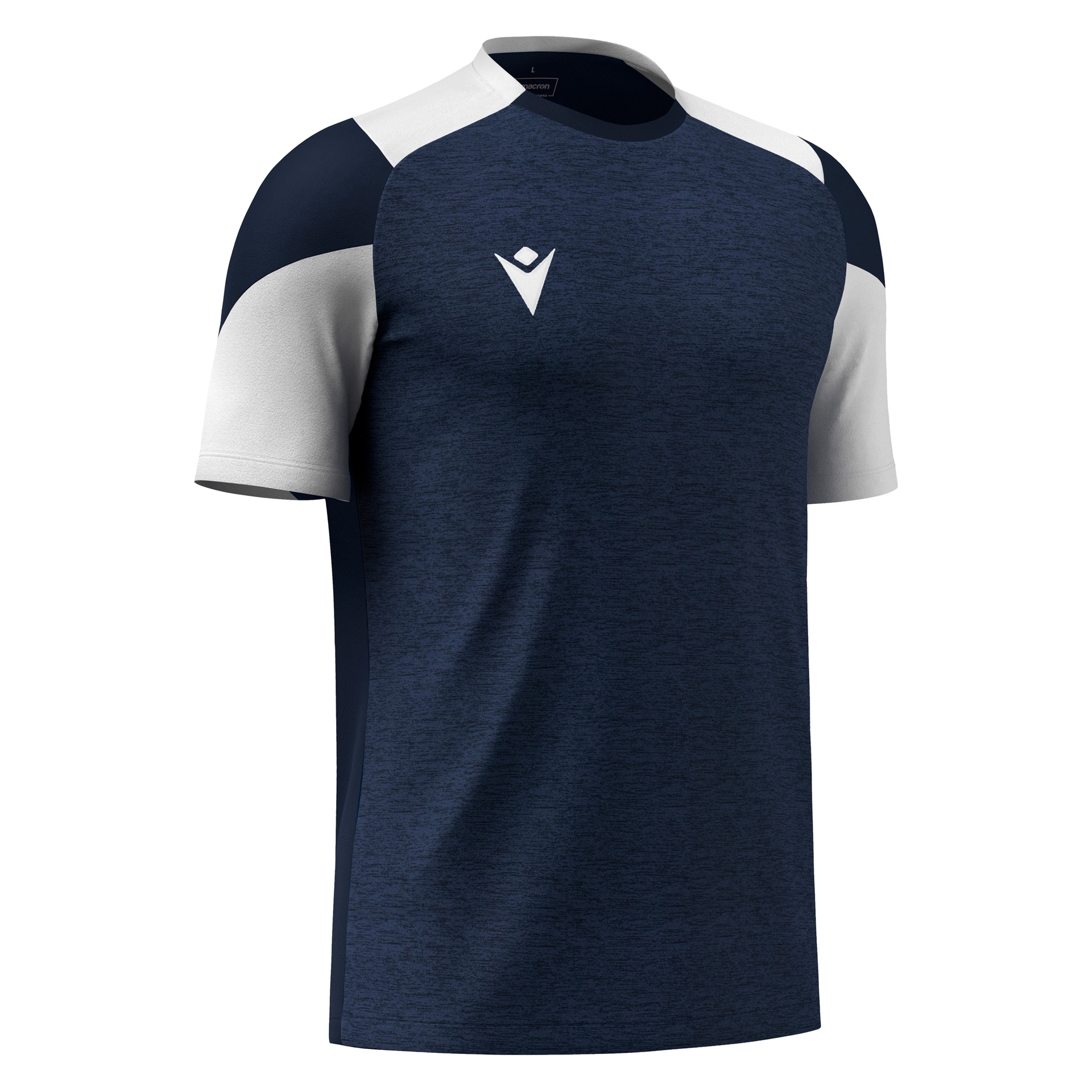 Macron Golem shirt - navy/wit